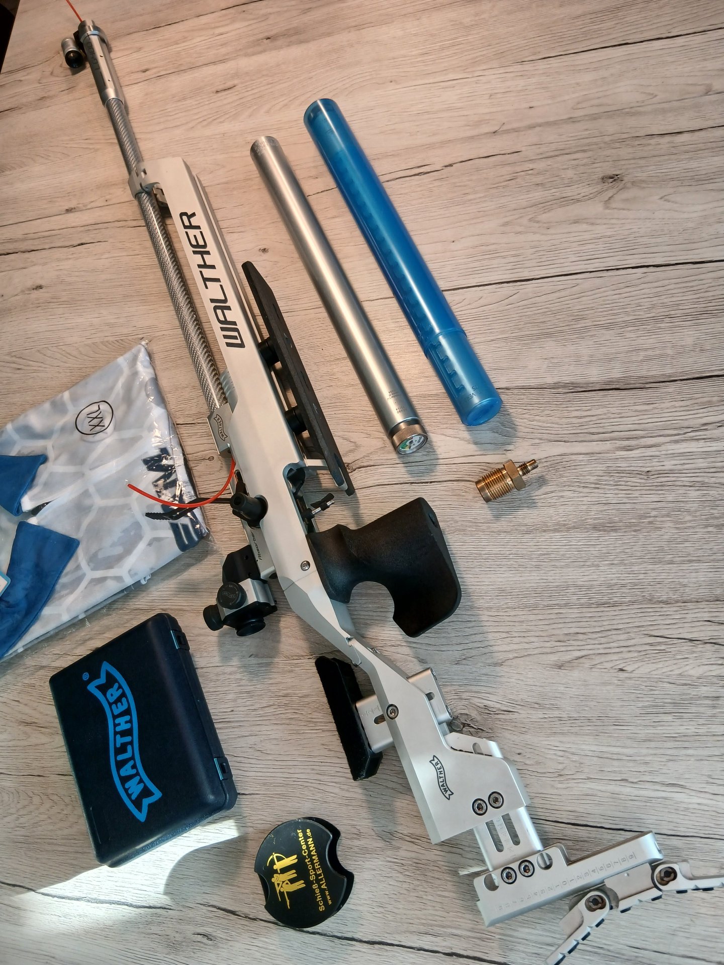 Walther LG 400 Competition Luftgewehr Aluschaft, kein 300 ODER 500 – Bild 8