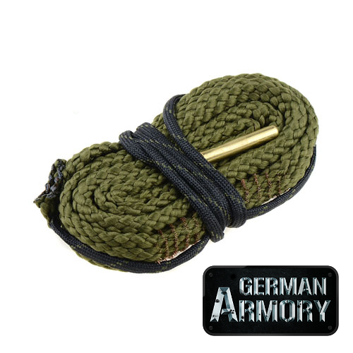Laufreinigungsschnur Kaliber 9mm para Luger .38 .357 .380 Kurzwaffe Reinigungsschnur Putzschnur – Bild 1