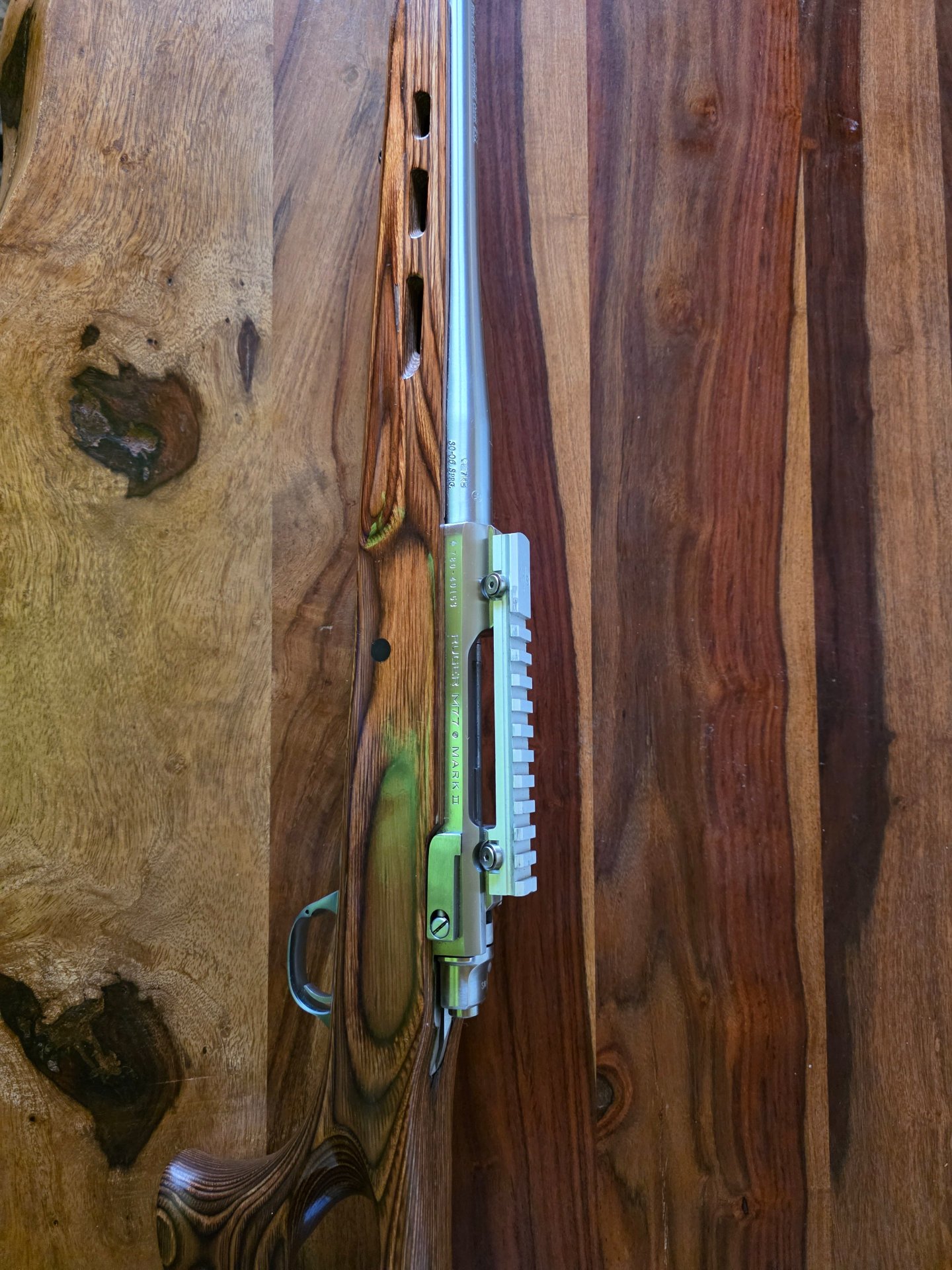 .30-06 Repetierbüchse Ruger M77 Mark II im bewährten Allroundkaliber .30-06 Springfi – Bild 4