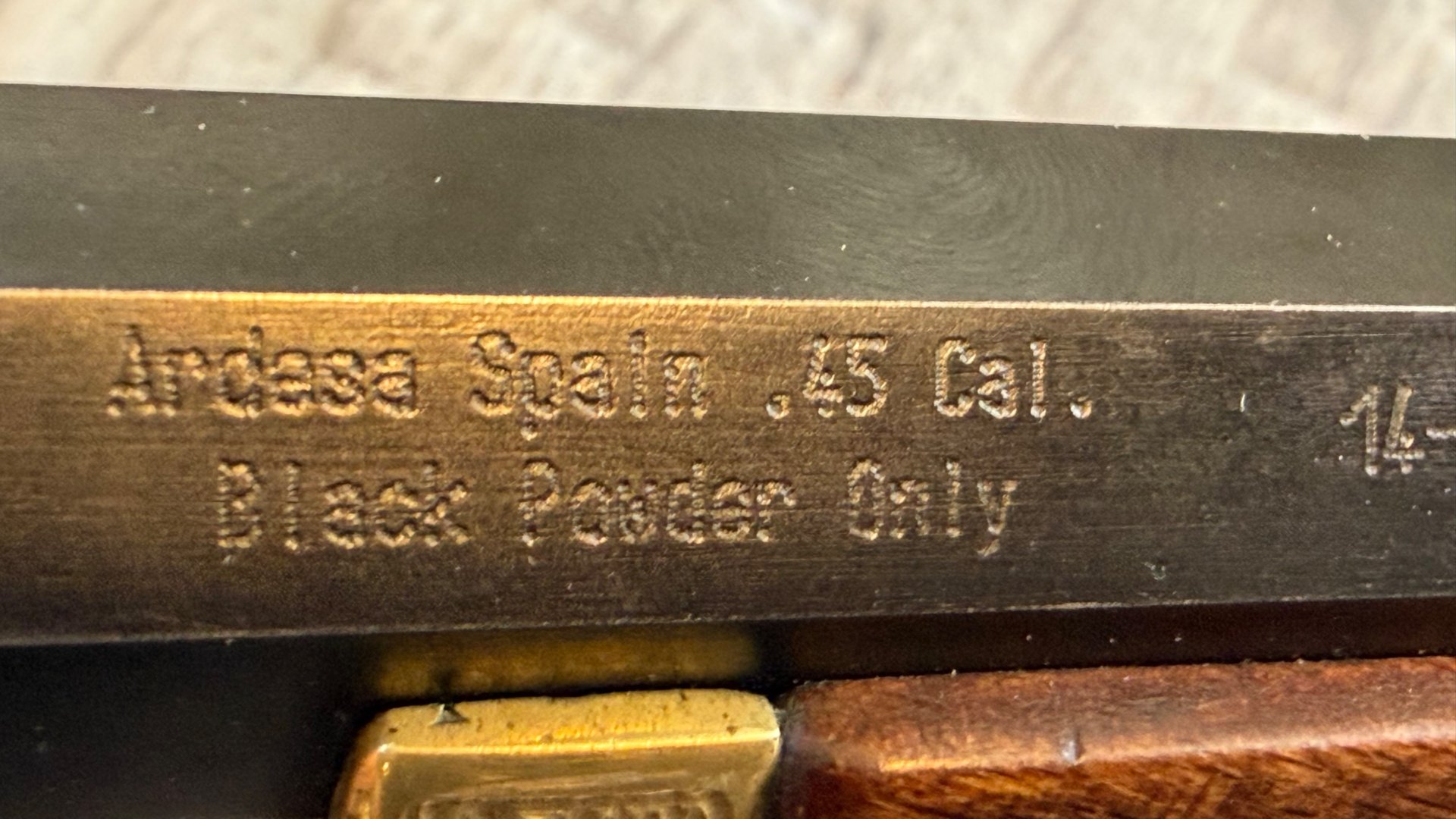 Vorderlader Pistole Patriot cal.45 – Bild 4