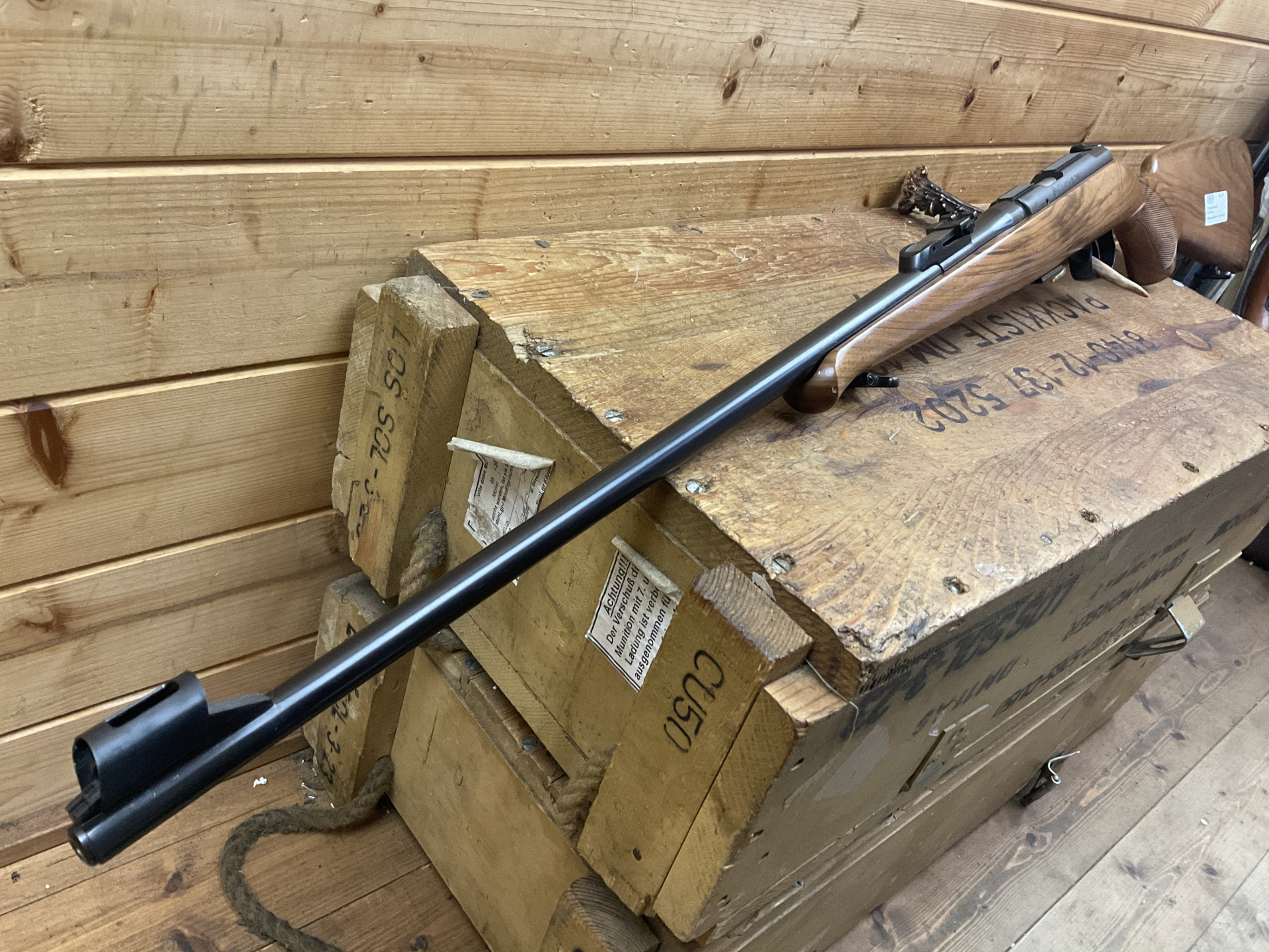 KK-Büchse CZ 452-2E ZKM, mit Luxusschaft!!! Kal..22lr., super Schaft!!! – Bild 3
