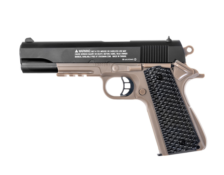 Crosman 1911 S1911 Classic Federdruck Luftpistole 4,5 mm (.177) BB 60 m/s ohne "F"-Zeichen NEU !!! – Bild 1