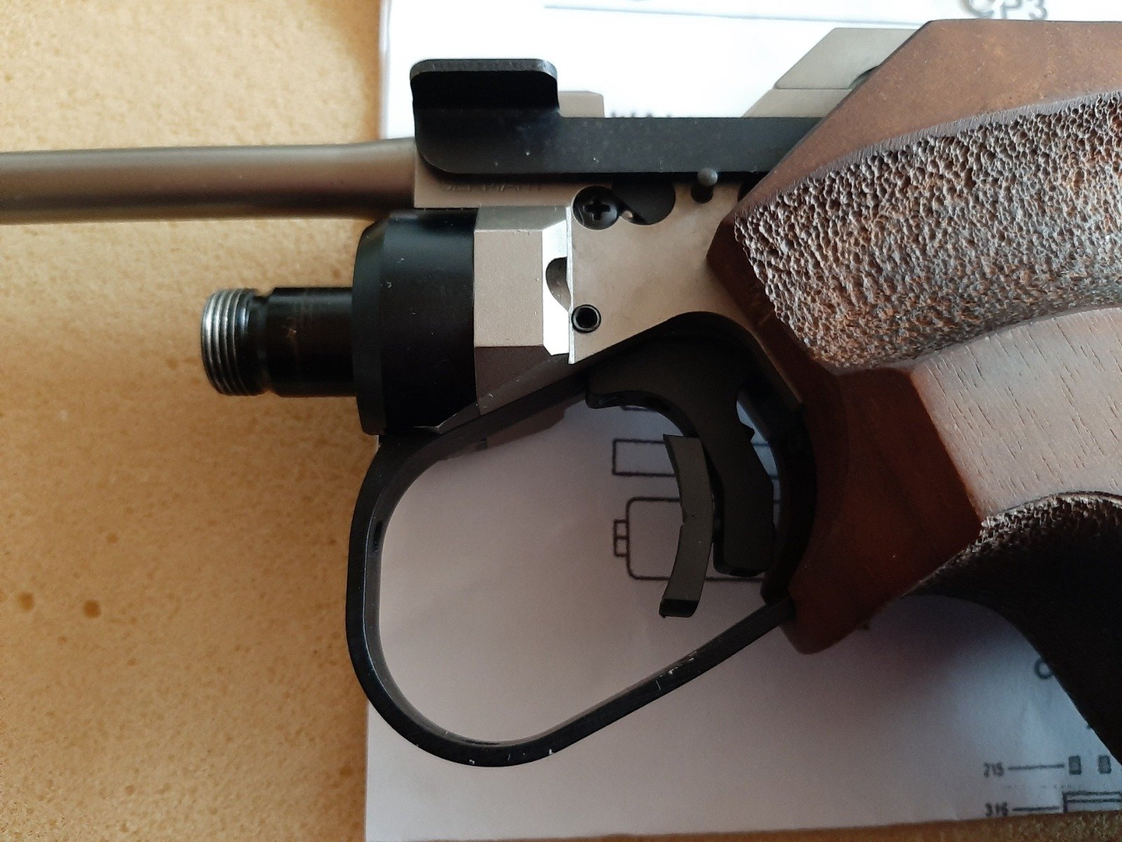 CO² Luftpistole Walther CP3 Gebraucht! – Bild 4