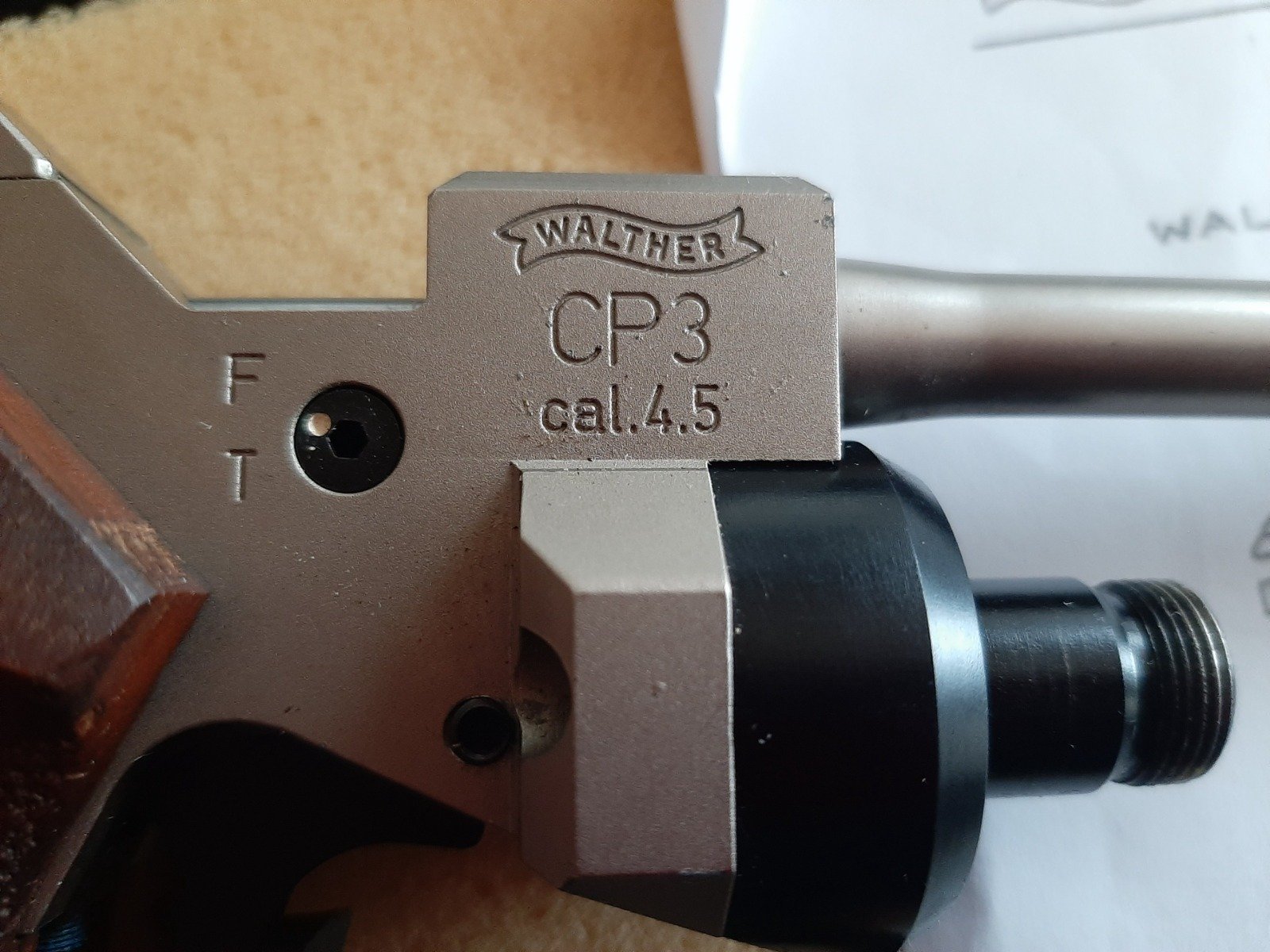 CO² Luftpistole Walther CP3 Gebraucht! – Bild 2