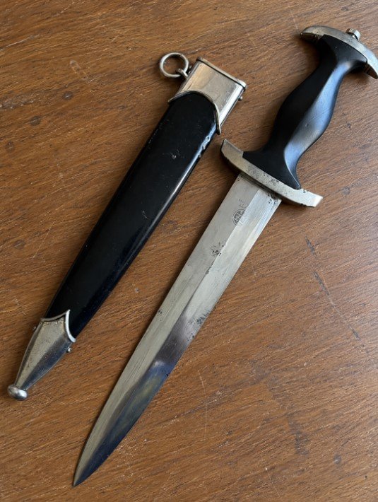 XX-Dolch M1933 - Robert Klaas, Solingen - RZM M7/37- mit Scheide – Bild 2