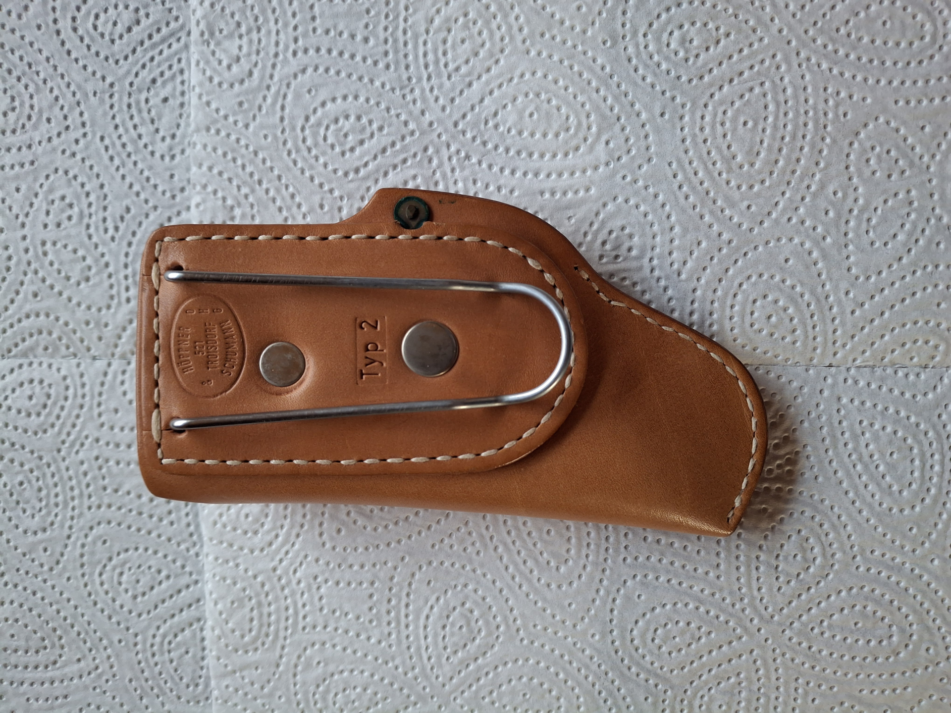 Leder-Gürtel-Holster – Bild 1