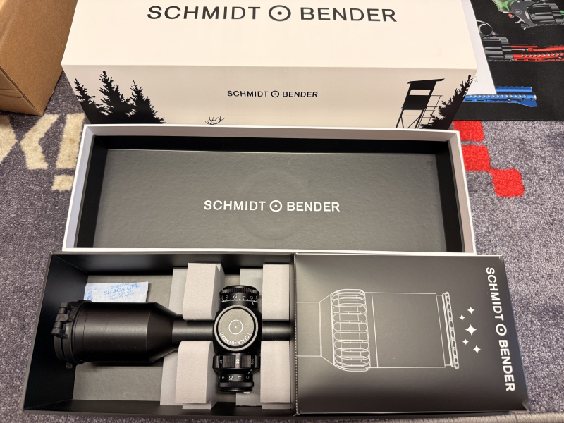 Neuware -- Schmidt&Bender Meta 3-18x42 FFP also 1.BE SBX Leucht 0,1 mrad NEU TOP PREIS – Bild 1