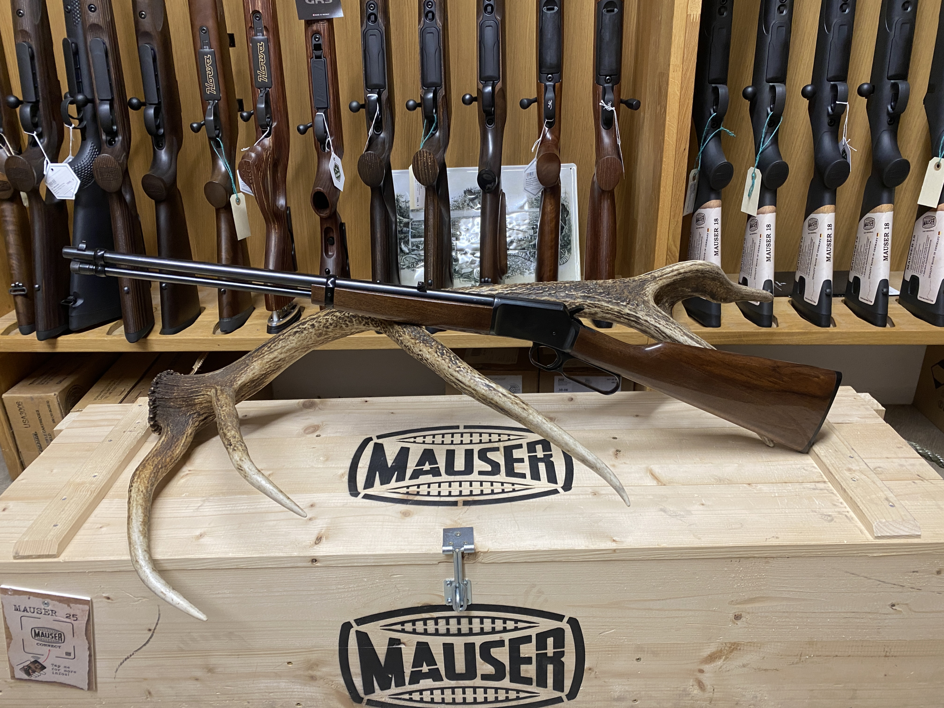 Anschütz ML-22 Kal .22lr., Anschütz, Anschütz-ML, ML-22, ML22, Anschütz ML, Unterhebel, Western, UHR – Bild 1