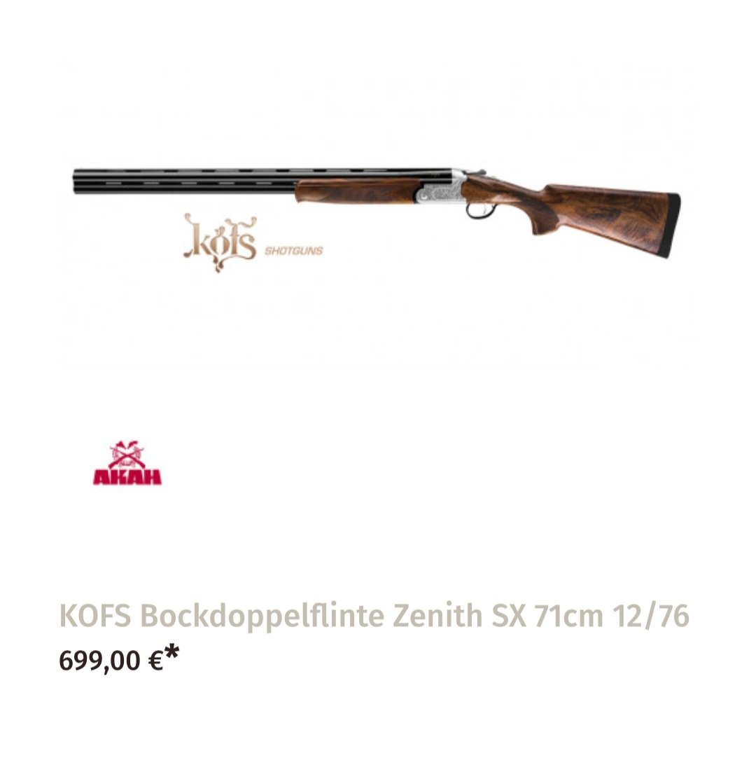 AKAH Flinte unbenutzt – Bild 1