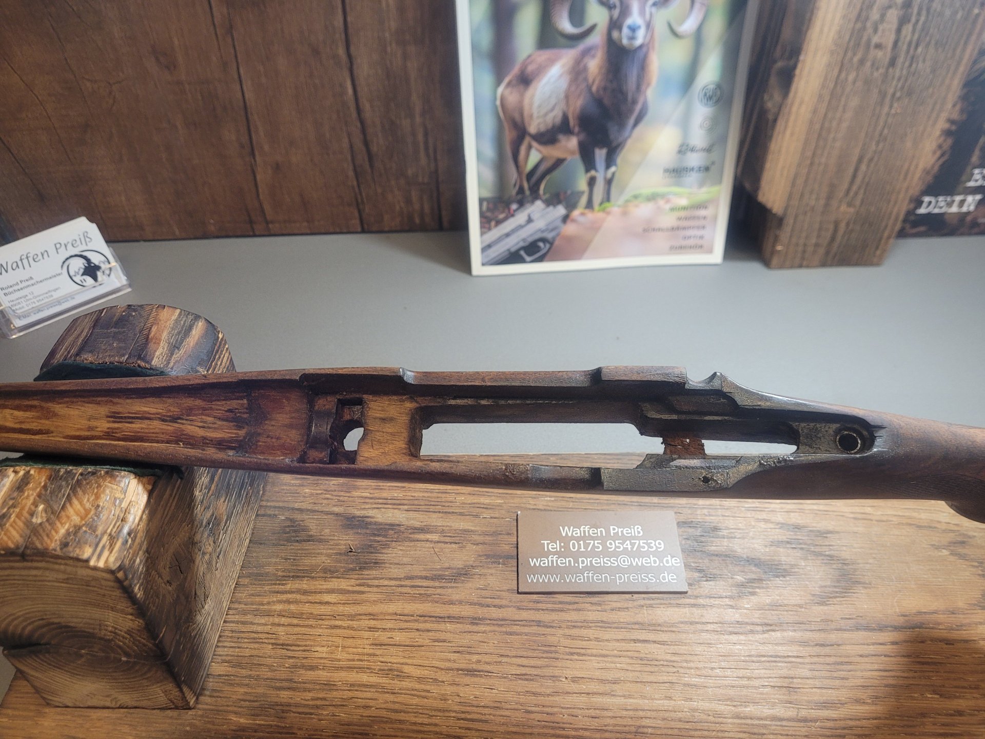 Repetierer Schaft Mauser 98 Voere Krieghoff K 98 – Bild 3