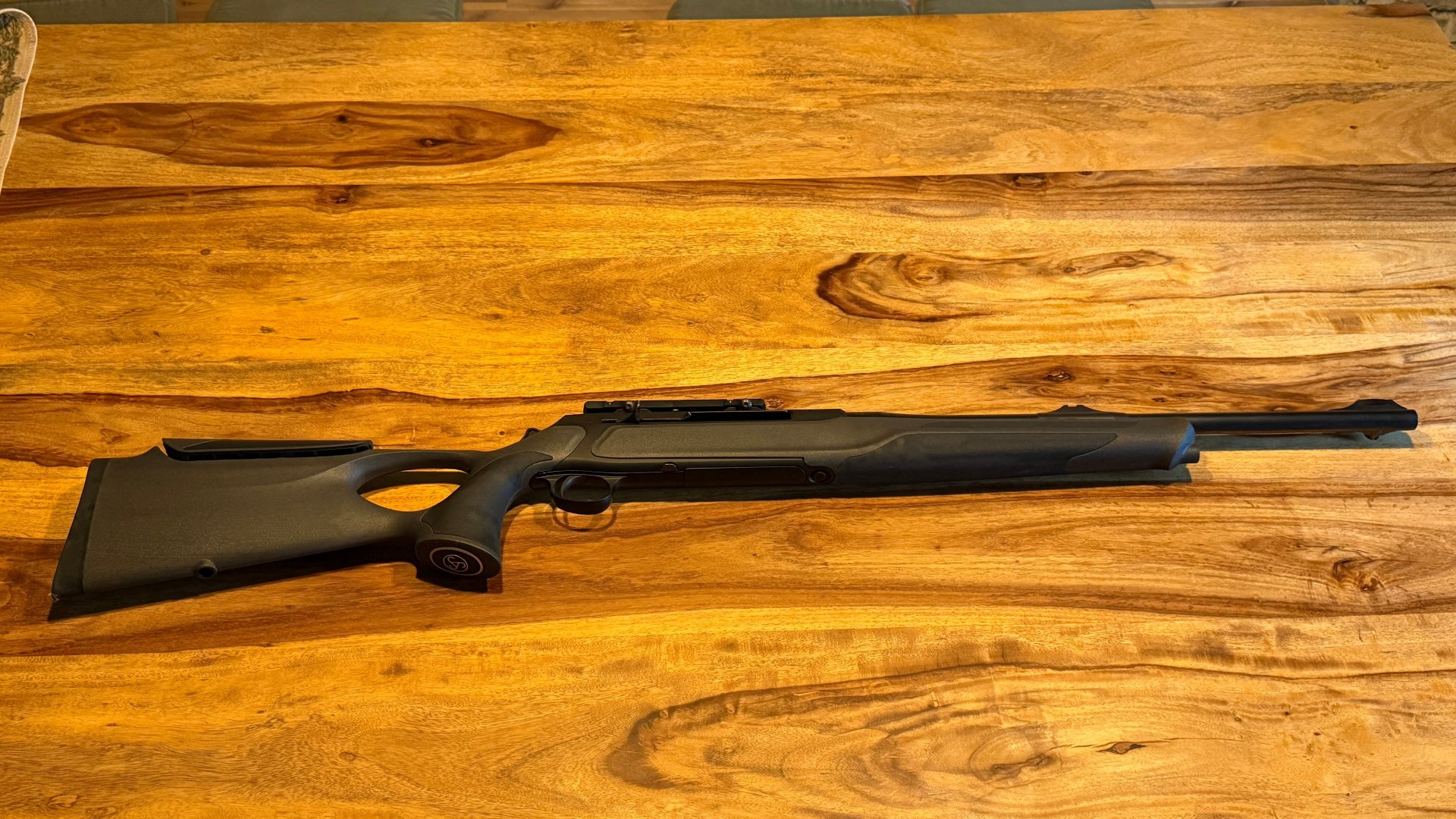 Sauer 303 – Kaliber .30-06 Springfield – Kunststoff-Lochschaft – Dentler-Grundschiene – Bild 1