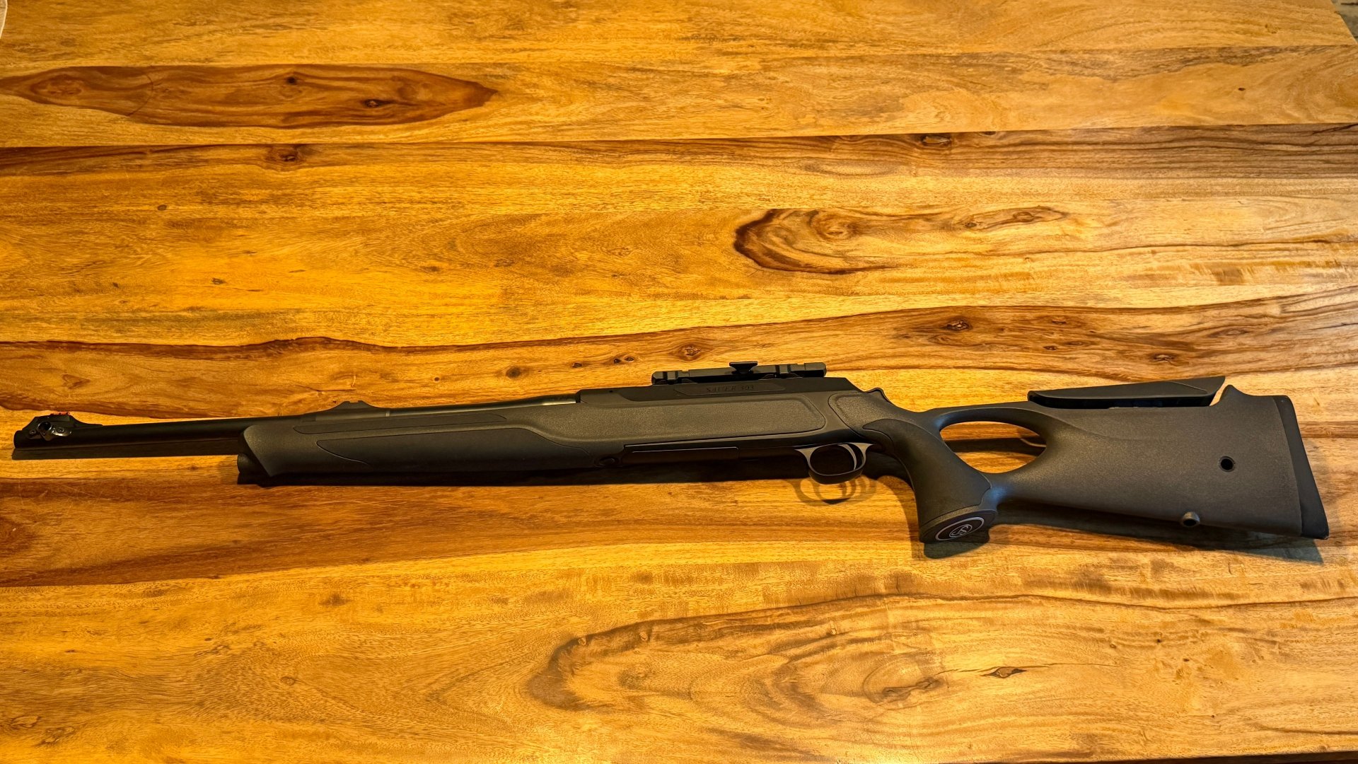 Sauer 303 – Kaliber .30-06 Springfield – Kunststoff-Lochschaft – Dentler-Grundschiene – Bild 2