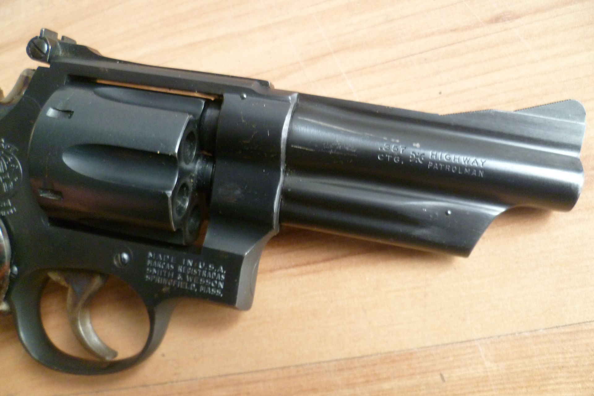 Revolver Smith & Wesson 28-2 Highway-Patrolman .357 Mag. – Bild 5