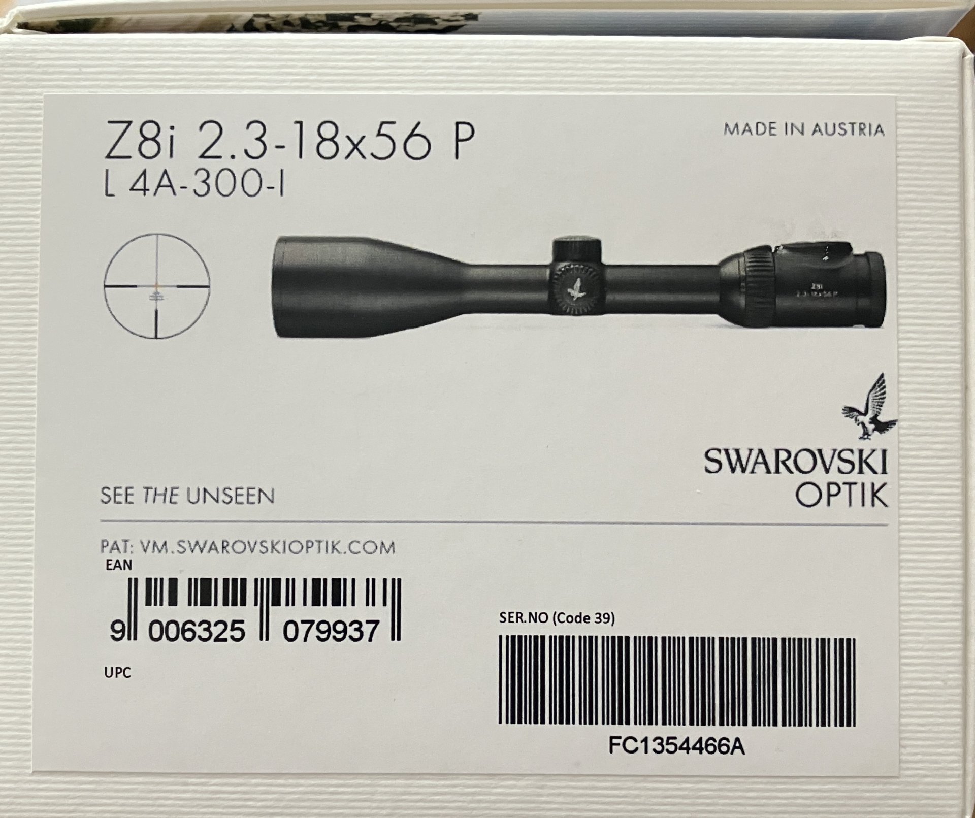 Swarovski Optik Zielfernrohr Z8i 2,3-18x56 P ohne Schiene – Bild 4