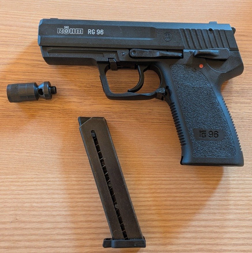 RÖHM RG 96 Schreckschusspistole – Bild 1