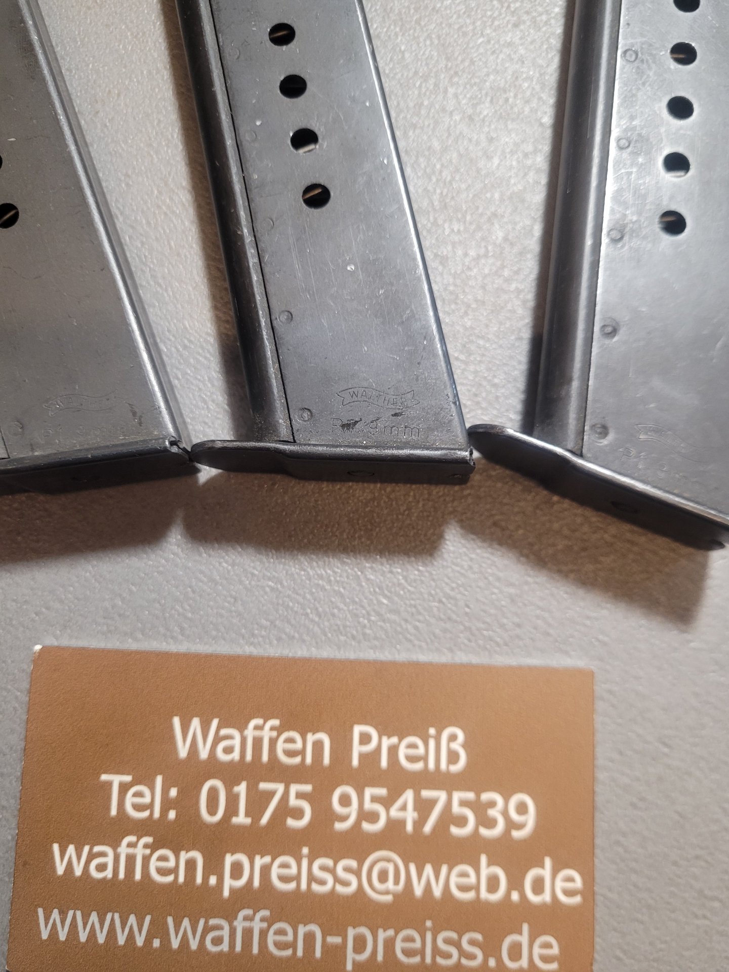 P1 Magazine 9mm P38 Walther 3 Stück – Bild 2