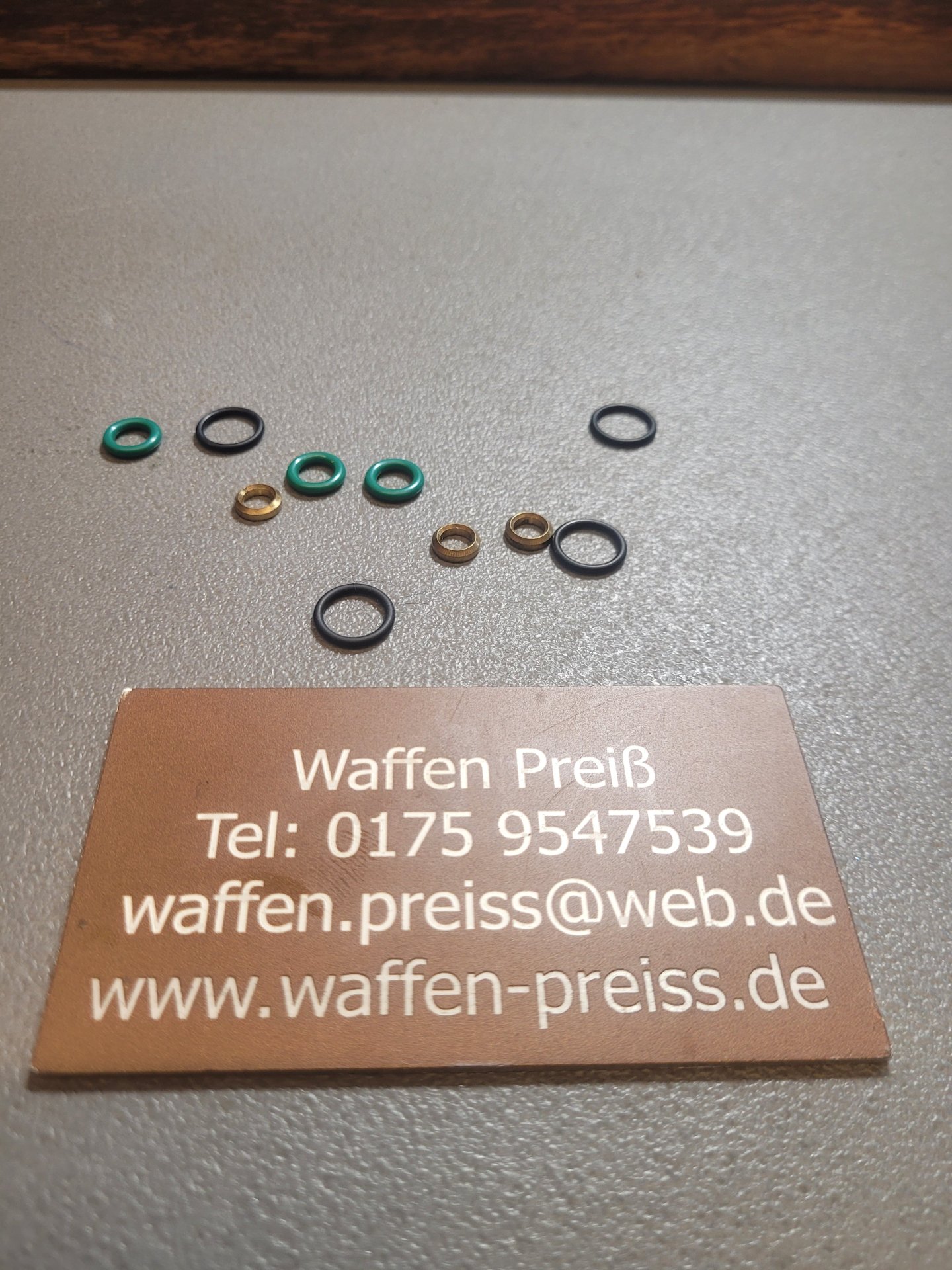 CP3 Walther Dichtungen Messingringe O-Ringe – Bild 1