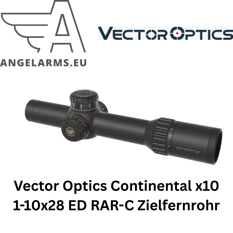 Vector Optics Continental x10 1-10x28 ED RAR-C Zielfernrohr www.angelarms.eu – Bild 1
