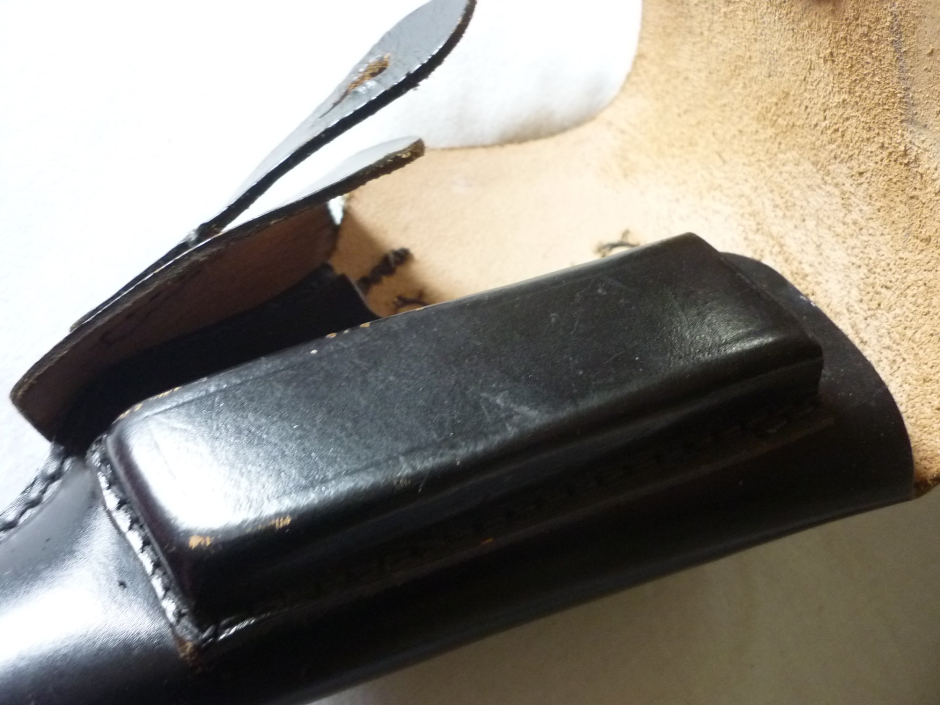 Pistolentasche Pistolenholster Koppelriemen Zweidornkoppel – Bild 6