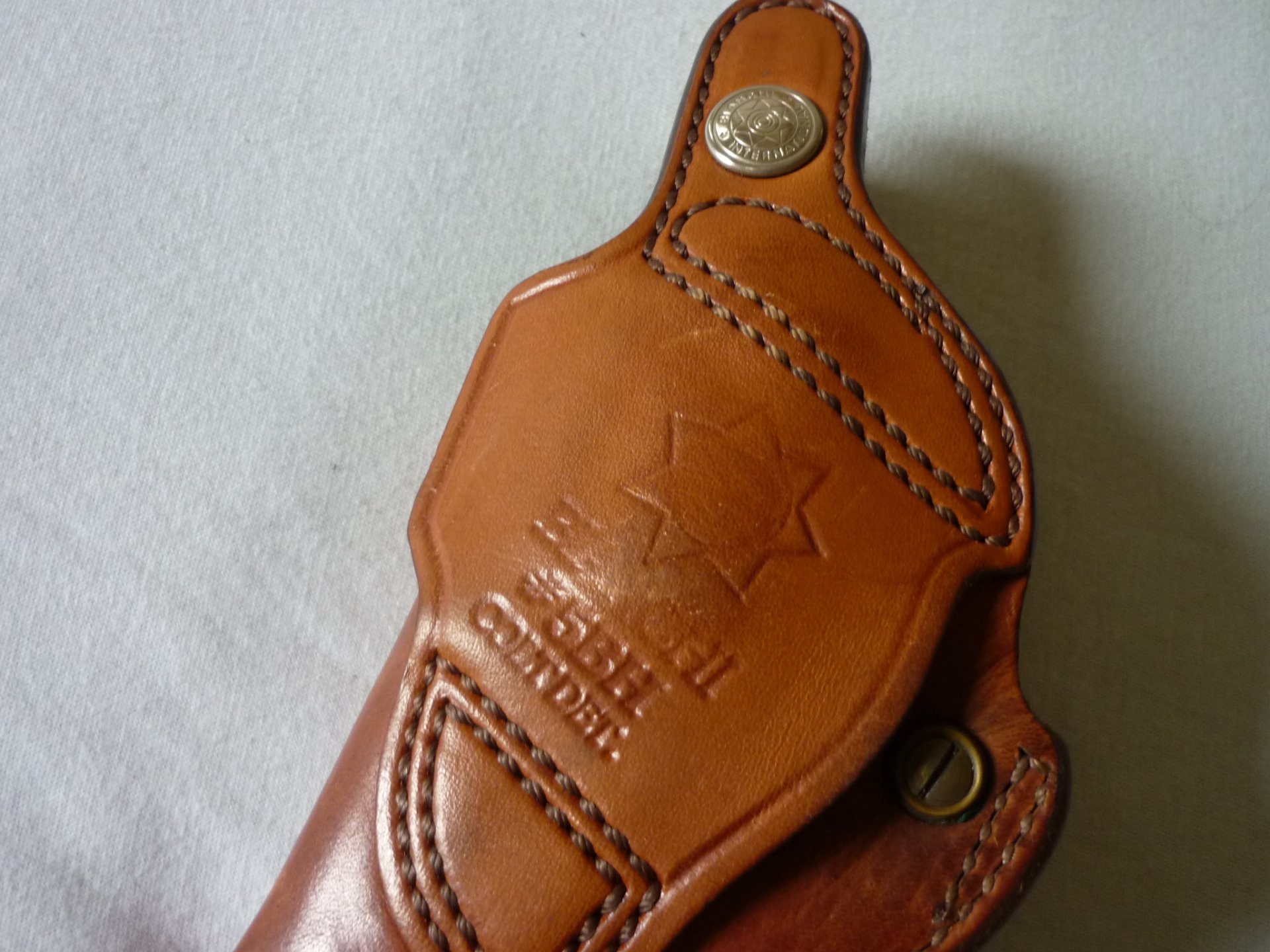 Revolverholster Bianchi Colt Detectiv Lederholster Smith&Wesson 38 Special – Bild 1