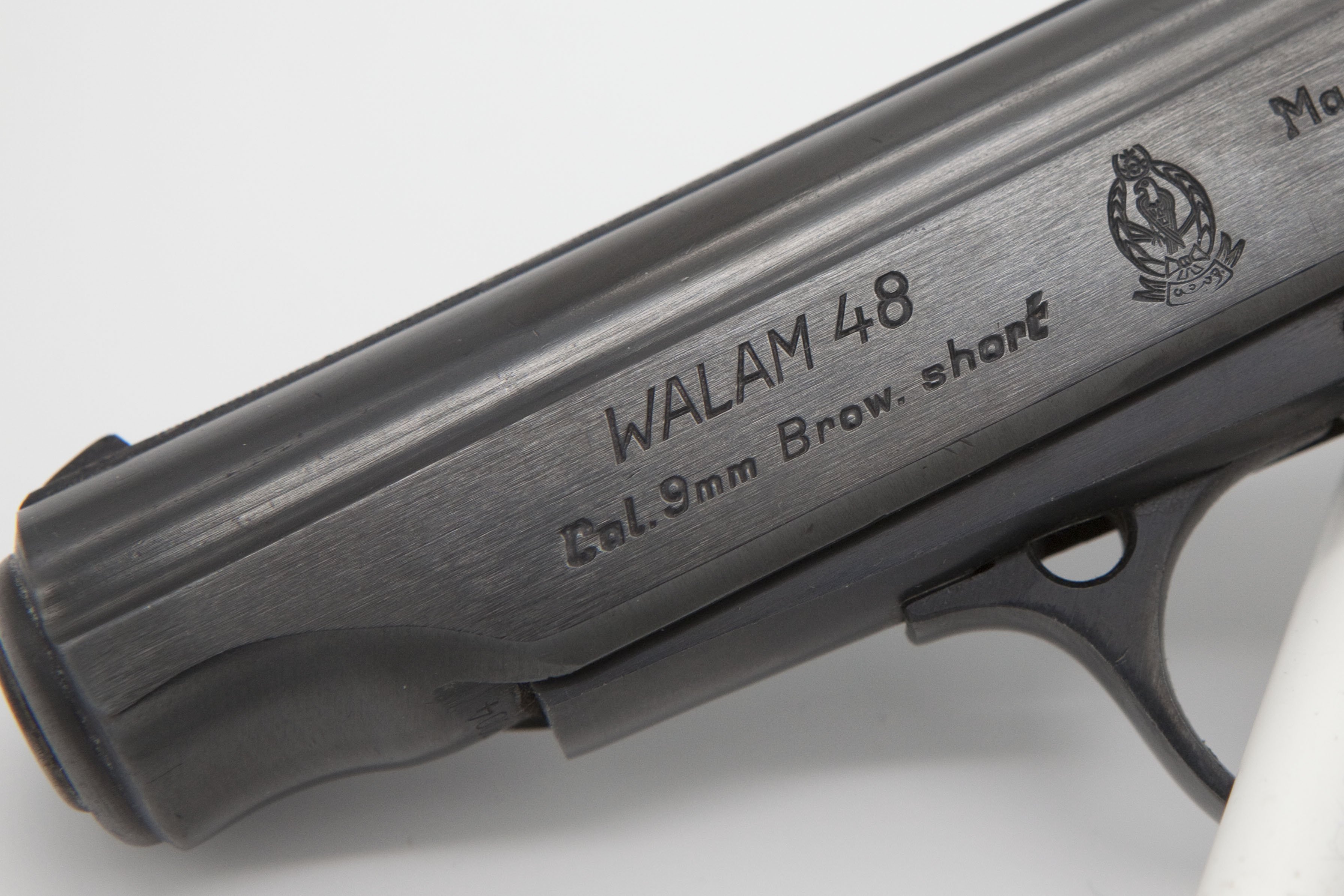 FÉG WALAM 48 – ägyptischer Behördenauftrag 1958 – 9 mm Browning kurz – E08004 – mit Holster – Bild 4