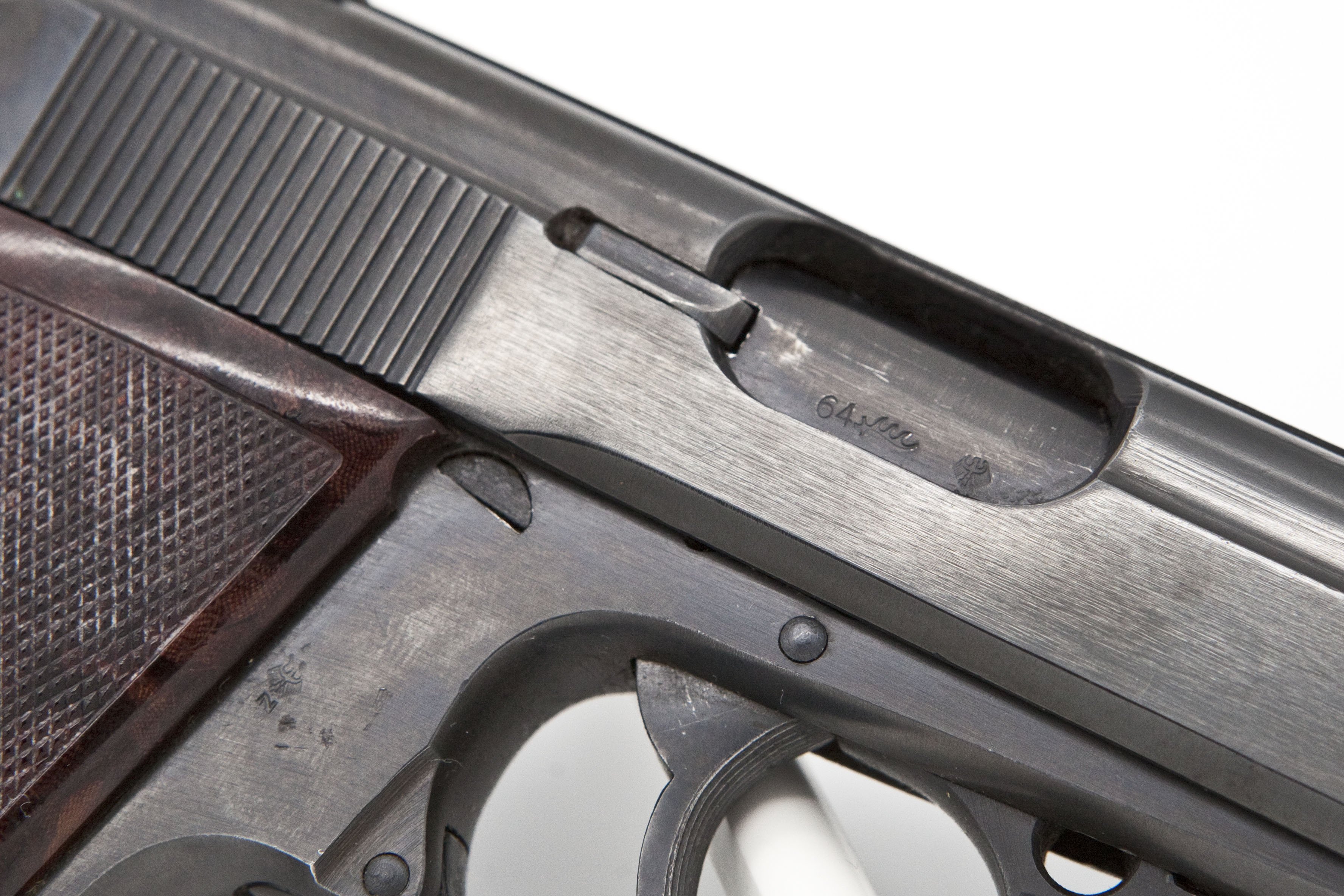FÉG WALAM 48 – ägyptischer Behördenauftrag 1958 – 9 mm Browning kurz – E08004 – mit Holster – Bild 6