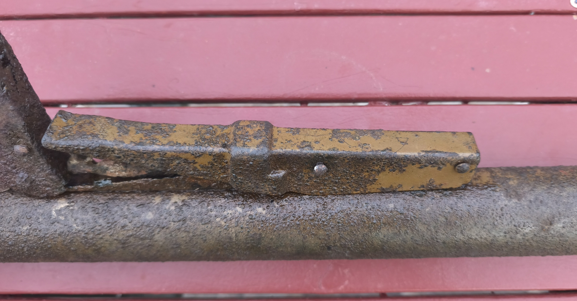 Panzerfaust 60 Rohr mit Stempel - Sandgelb - Dachboden - Wehrmacht Weltkrieg wk2 keine MP40 K98 mg42 – Bild 2