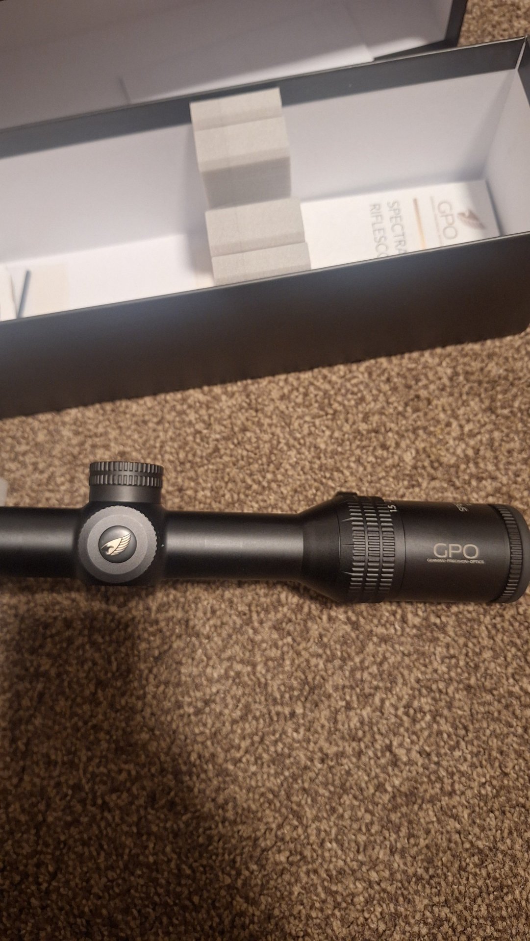 GPO Zielfernrohr 1,5-9x44 mit Rusan MAR – Bild 6