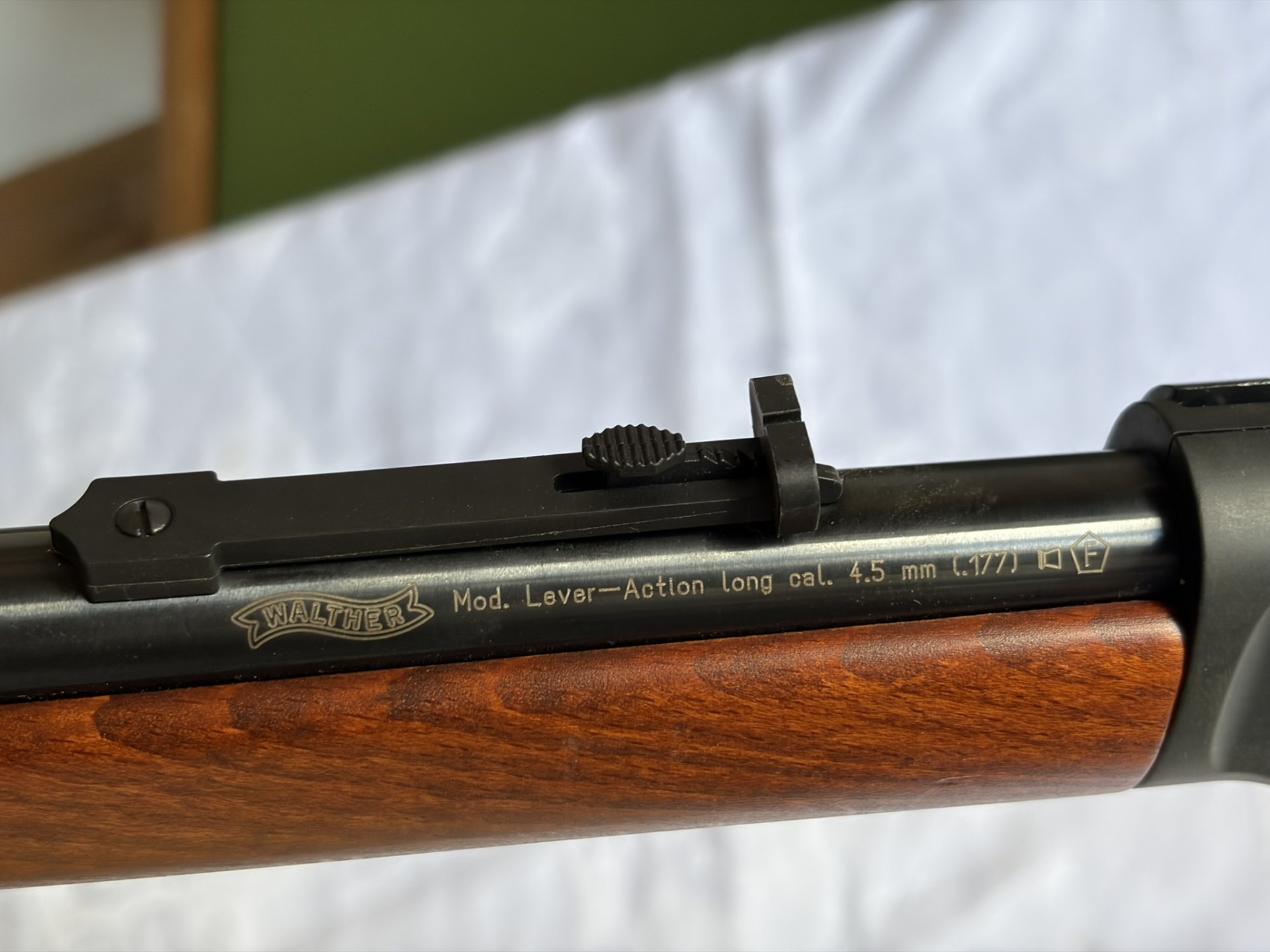 Western-Luftgewehr Carl Walther Modell Lever - Action Long Cal. 4,5 mm /177´´ – Bild 3