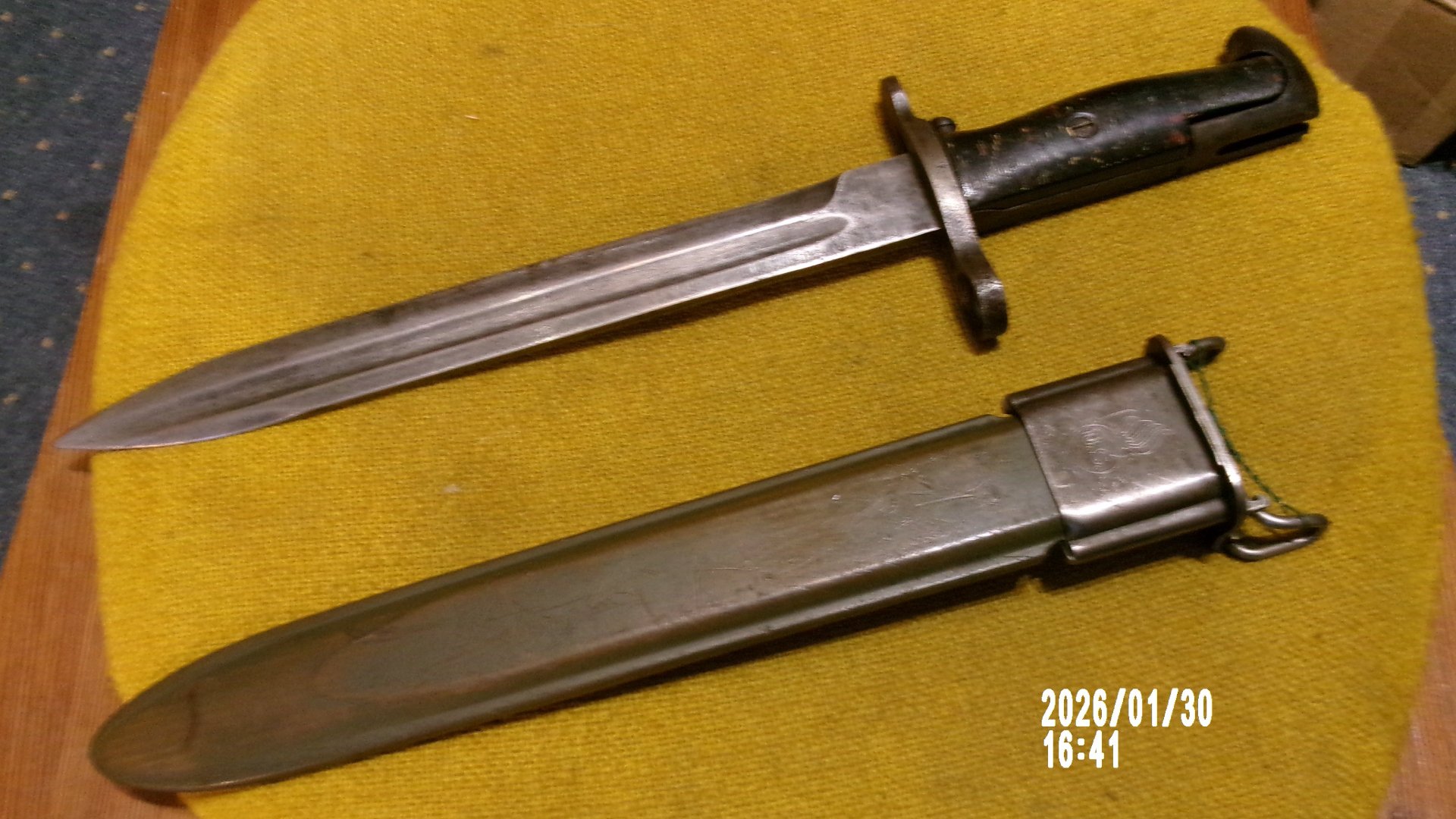 Selten, US Springfield Garand Bajonett M1905E1 von WT, nur 60000 produziert – Bild 2