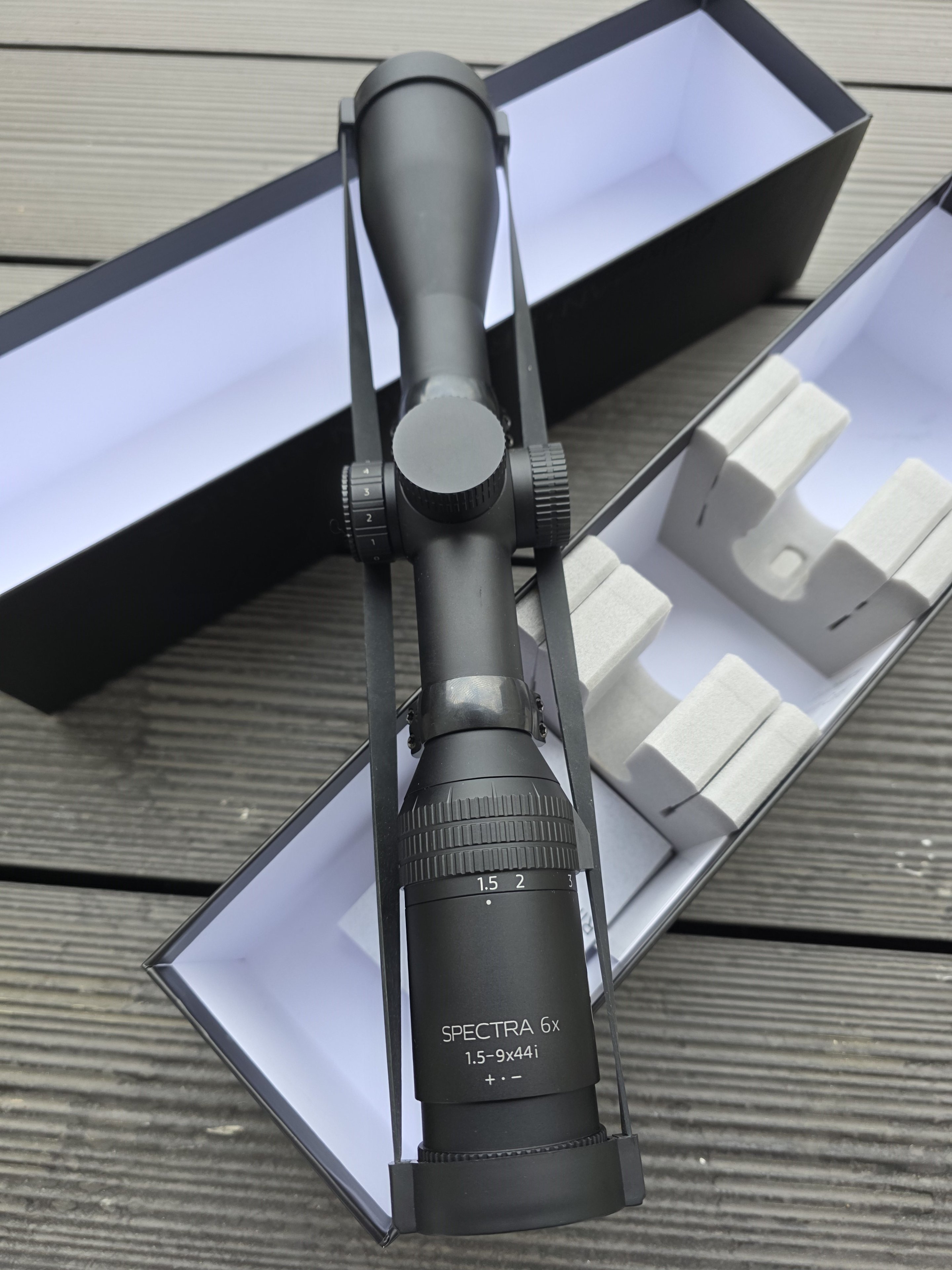 Zielfernrohr GPO Spectra 6x 1,5 - 9 x 44 i (kein Zeiss, Swarovski, Schmidt&Bender) – Bild 3