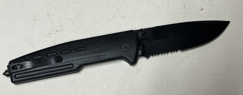 GSG-9 Klappmesser EM1 - Wellenschliff – Bild 2