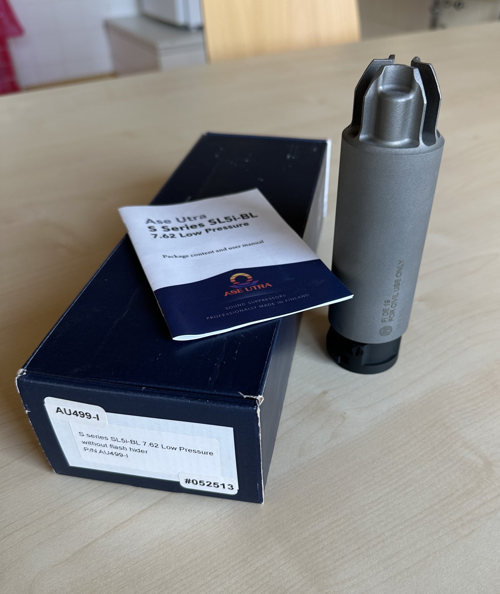Schalldämpfer ASE UTRA SL5i-BL – Bild 1