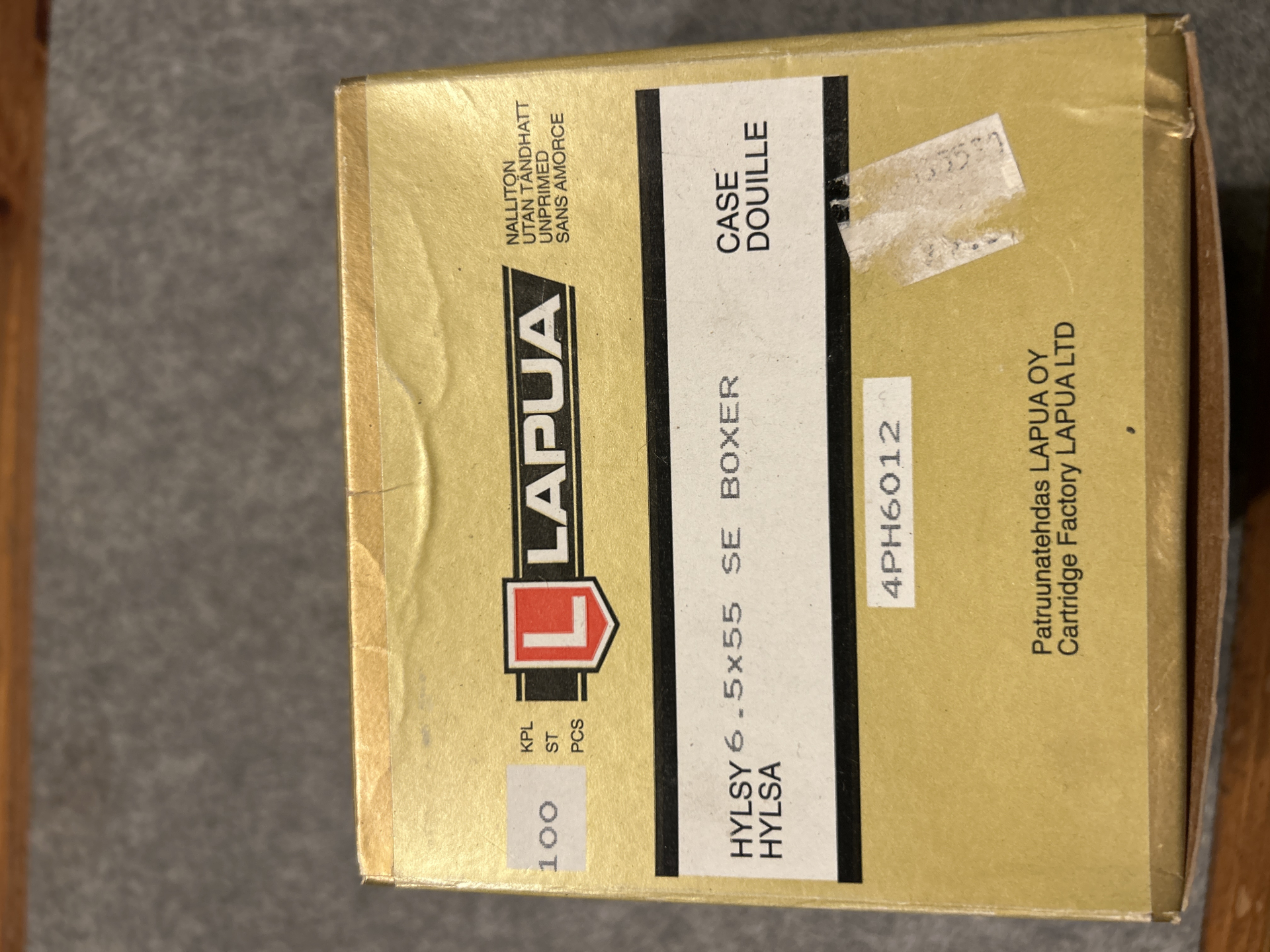 Messinghülsen Lapua 6,5x55 – Bild 2