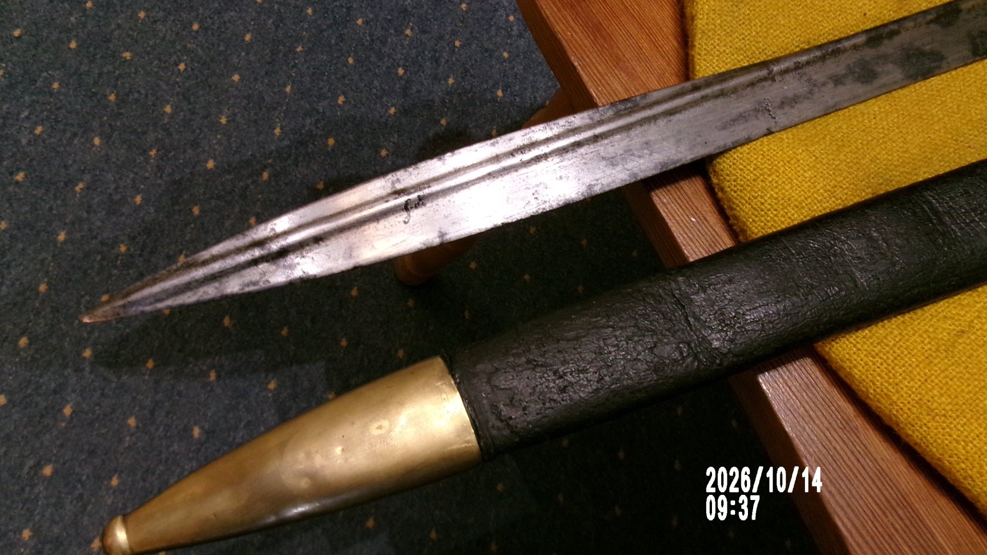 Selten Füsilier Seitengewehr FSG M1860 Bajonett, Schutztruppe, Marine See Bataillon – Bild 7