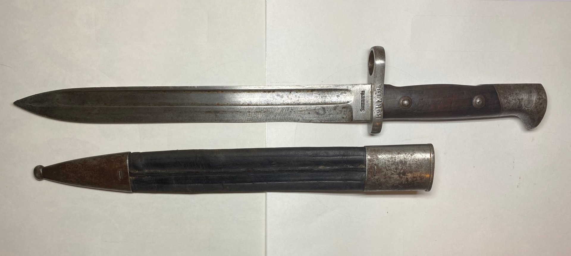 HERVORRAGENDES PREUSSISCHES 71/84 BAJONETT GEWEHR HERSTELLER SOMMERDA JARE 1890 – Bild 2