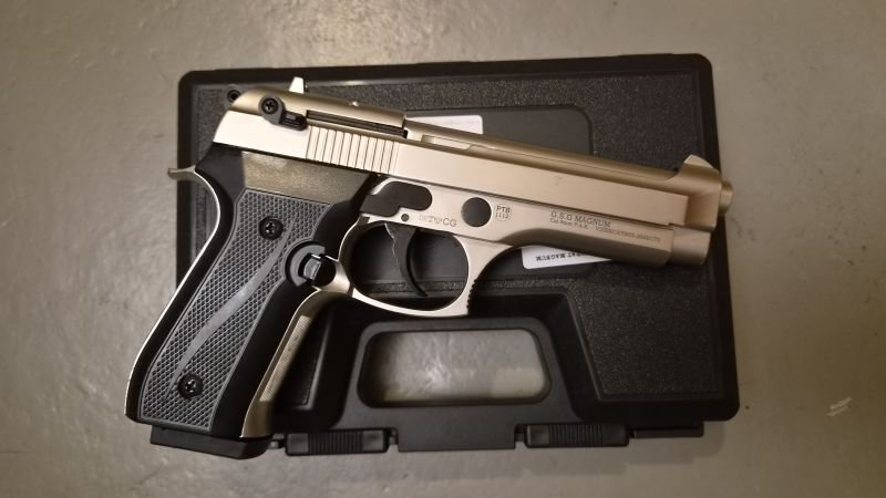 EKOL Firat Magnum 9mm PAK vernickelt Schreckschuss Pistole – Bild 2