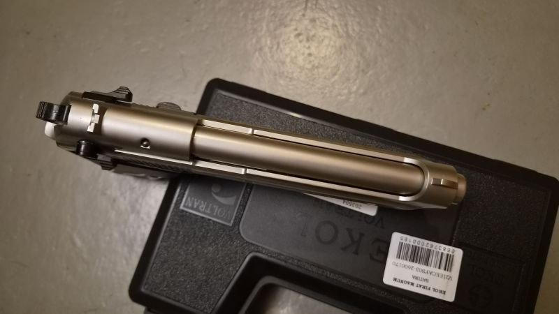 EKOL Firat Magnum 9mm PAK vernickelt Schreckschuss Pistole – Bild 6