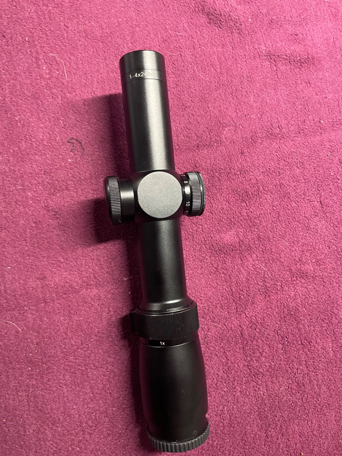 Drückjagdglas Lago 1-4x24 (Armbrust, kein Hawke Ddoptics Zeiss Steiner Meopta Professor etc.) – Bild 3