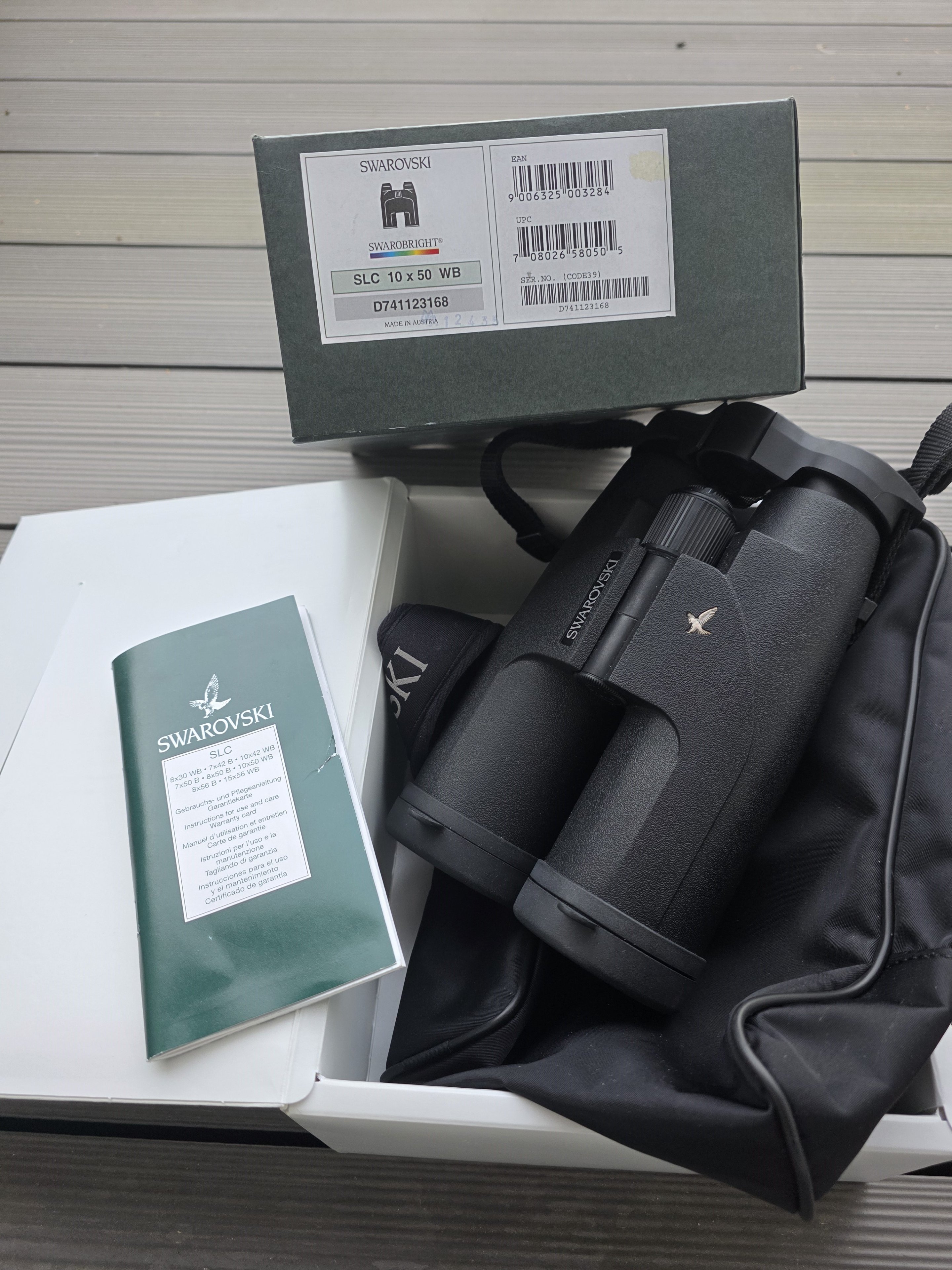 Fernglas Swarovski SLC 10x50 WB (kein Zeiss) – Bild 2