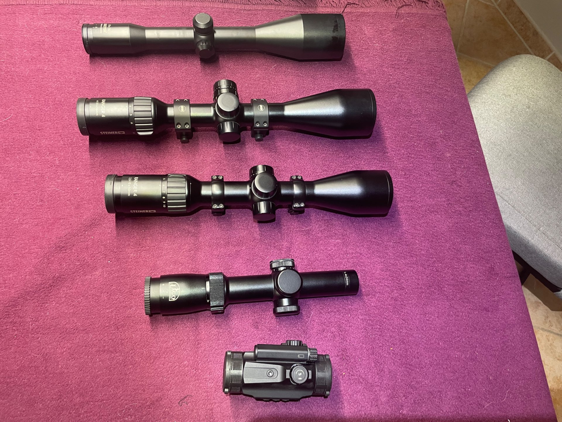 Steiner Ranger V4 2,5-10x50 mit ERA Montage (kein Hawke Ddoptics Zeiss Docter Meopta Professor etc.) – Bild 1