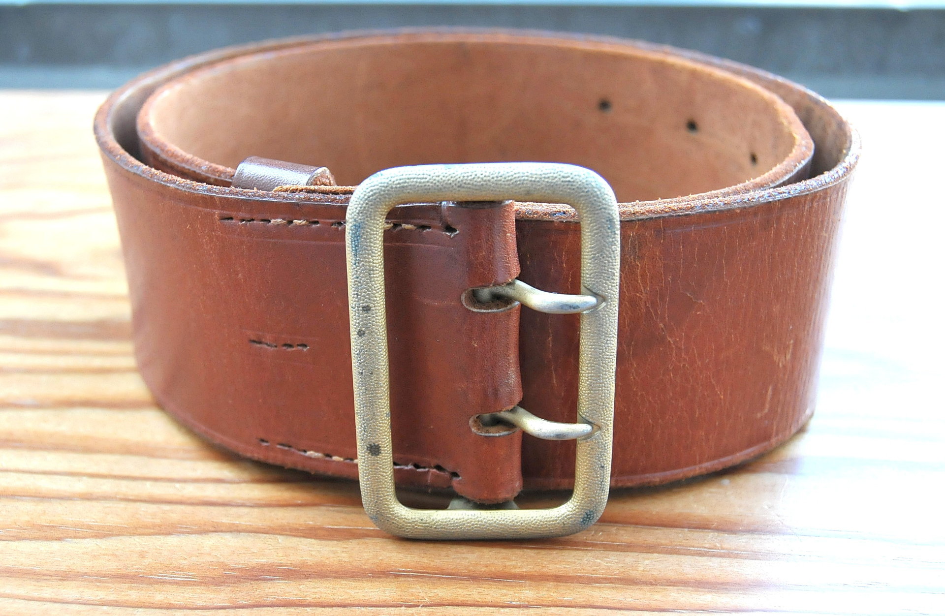 Parteileiter – Leibriemen 60 mm, frühe Ausführung – Bild 1