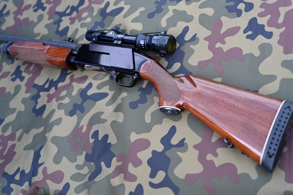 Vorderschaft-Repetierflinte Pumpgun Winchester 1300 Defender Kal. 12/76 Slug-Lauf, Bj. 1981, ZF, 1a – Bild 3