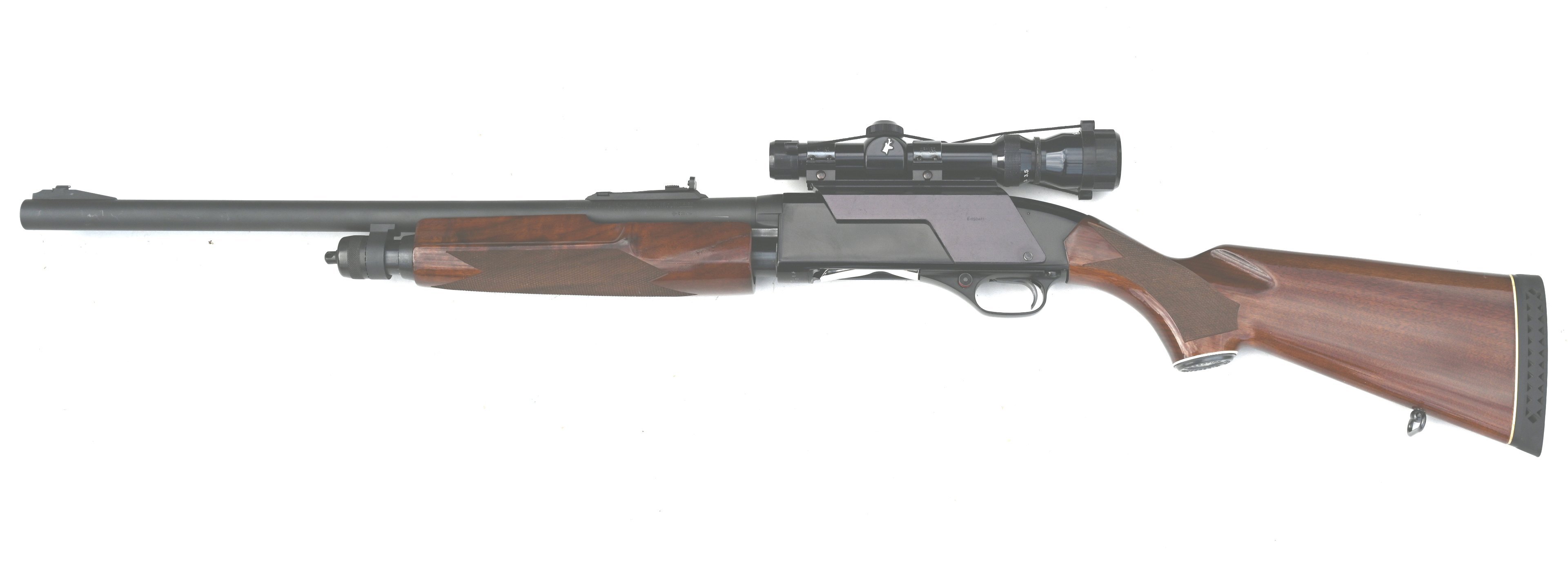 Vorderschaft-Repetierflinte Pumpgun Winchester 1300 Defender Kal. 12/76 Slug-Lauf, Bj. 1981, ZF, 1a – Bild 2