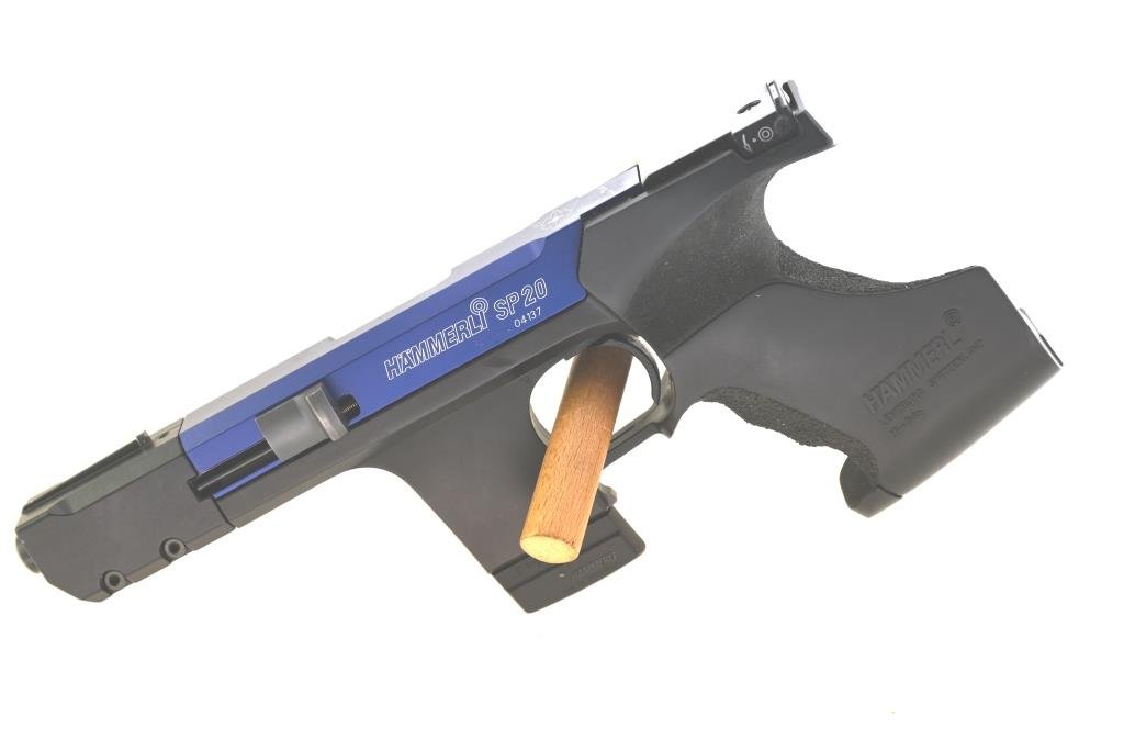 SP 20 Sportpistole Matchwaffe Pistole Hämmerli SP20 Kal. .22 l.r. Bj.1998, mit Zubehör, 1a!!! – Bild 5