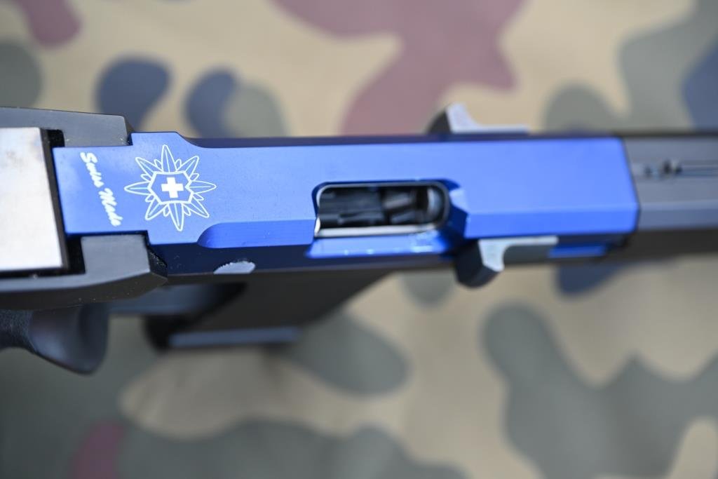 SP 20 Sportpistole Matchwaffe Pistole Hämmerli SP20 Kal. .22 l.r. Bj.1998, mit Zubehör, 1a!!! – Bild 6