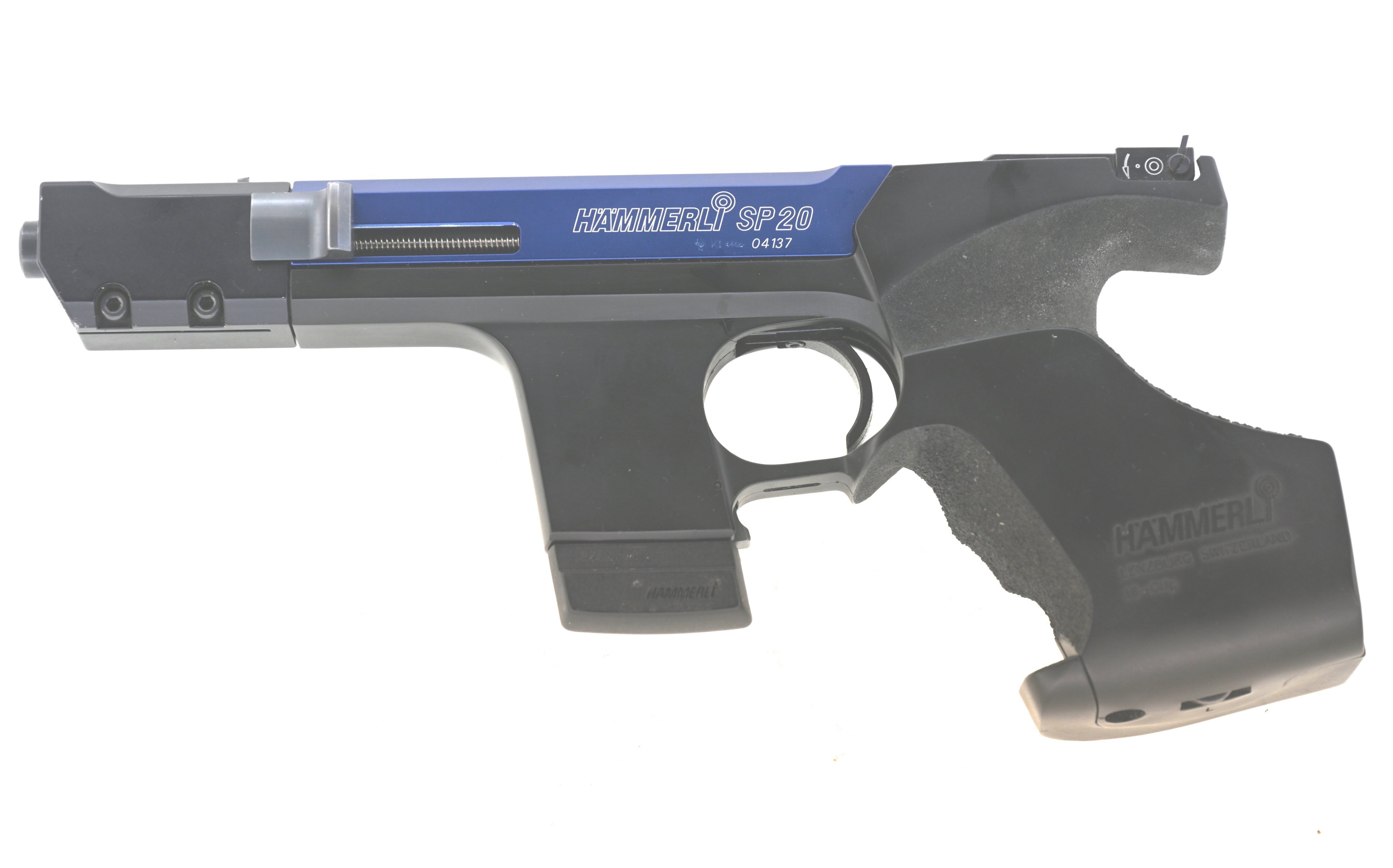 SP 20 Sportpistole Matchwaffe Pistole Hämmerli SP20 Kal. .22 l.r. Bj.1998, mit Zubehör, 1a!!! – Bild 2