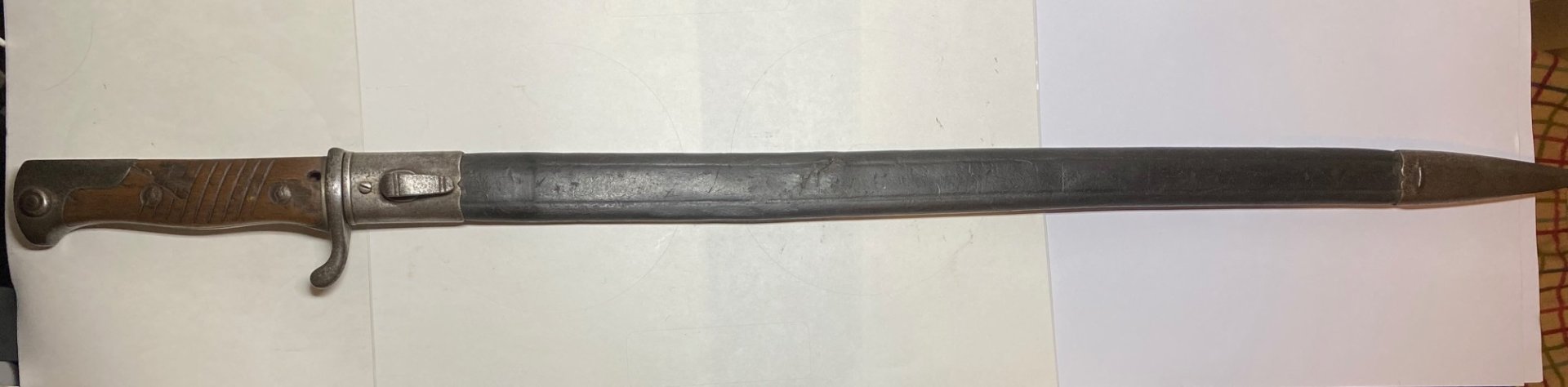SCHONE 98 aN BAJONETT GEWEHR HERSTELLER ERFURT JARE 1906 – Bild 2