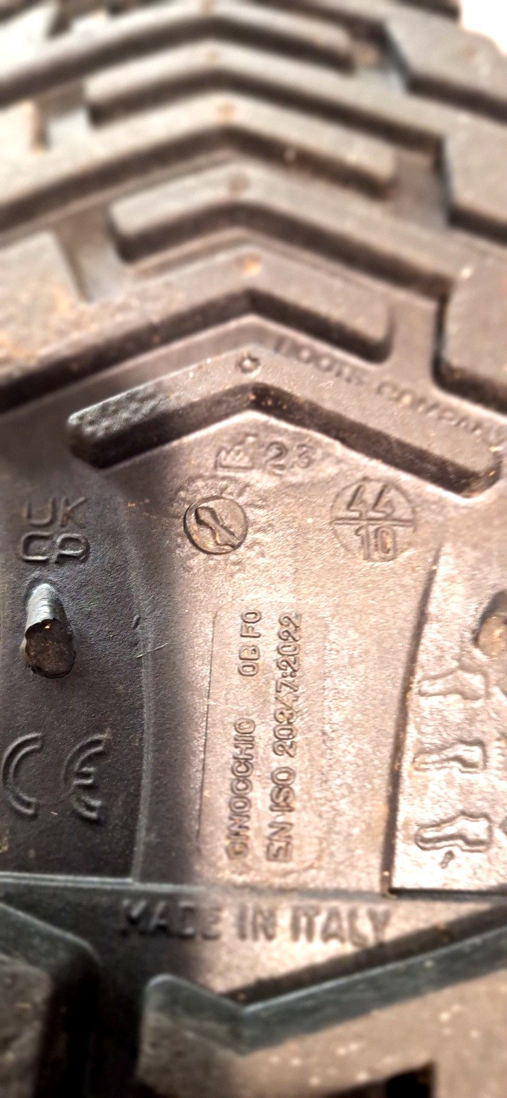 Gummistiefel Ginocchio Stiefel schwarz, Gr. 44 Wald Jagd neuwertig – Bild 3