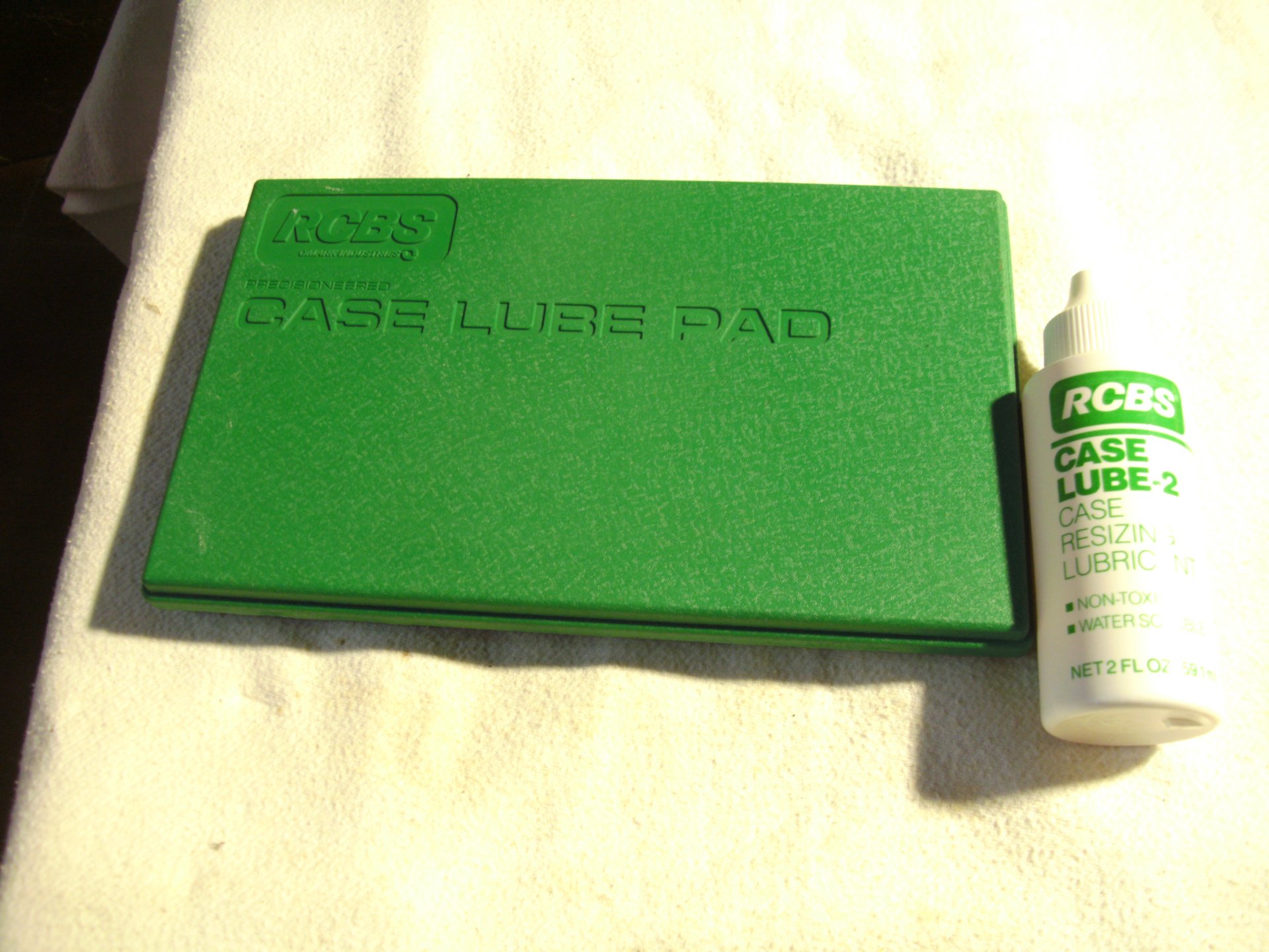 RCBS Case Lube Pad, Hülsenfettkissen mit Fett – Bild 1